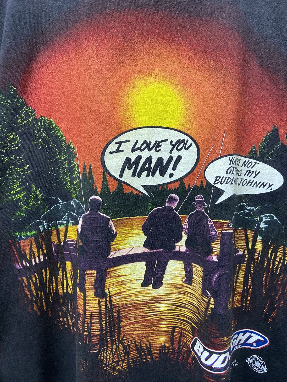 Budweiser Vintage 1996 Budlight beer i love you man! Size US XL / EU 56 / 4 - 6 Thumbnail