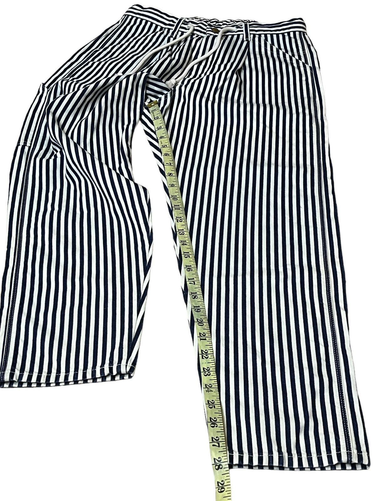 Lee VINTAGE LEE WORKWEAR CARPENTER HICKORY DRAWSTRING WAIST PANT Size US 32 / EU 48 - 20 Thumbnail