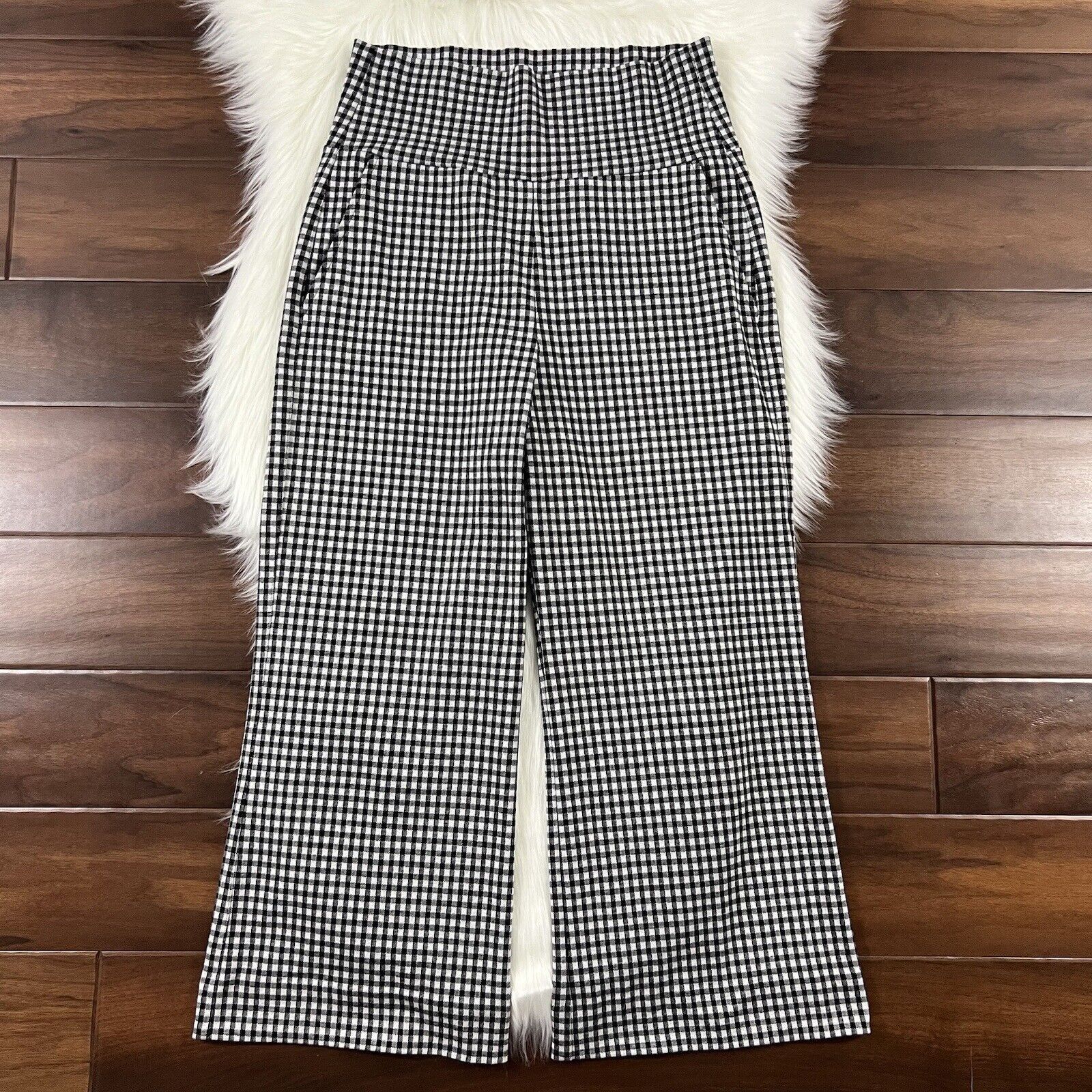 Cabi New NWT Bombshell Crop #6047 Black & White check XS - XL Was $136 