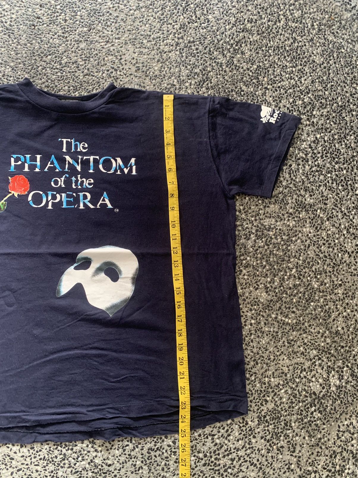 Vintage Vintage 90s Phantom Of The Opera Musical Romance T shirt Size US L / EU 52-54 / 3 - 8 Thumbnail