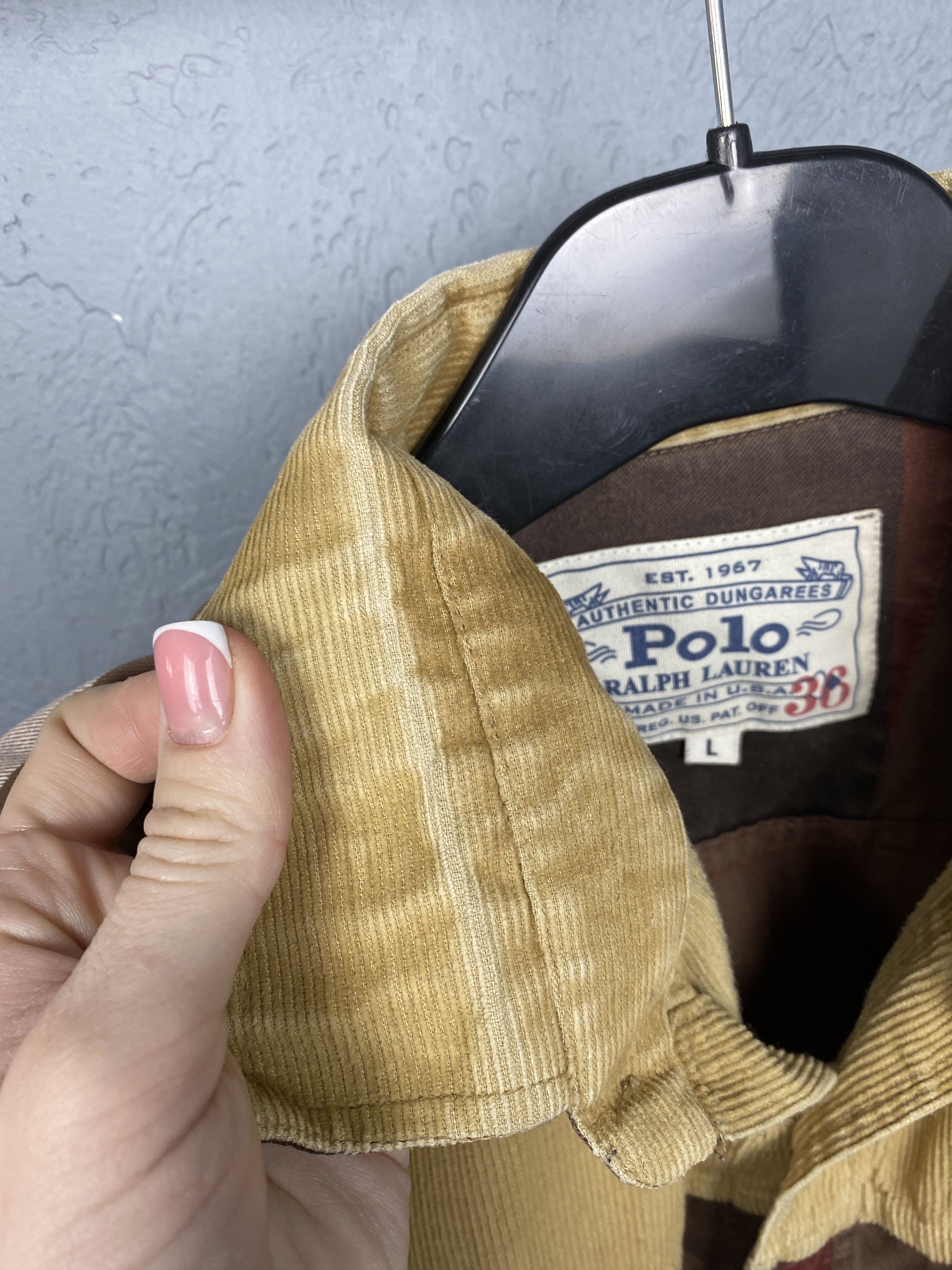Polo Ralph Lauren × Ralph Lauren × Vintage Polo Ralph Lauren Vintage Mens Western Plaid Shirt Size US L / EU 52-54 / 3 - 5 Thumbnail