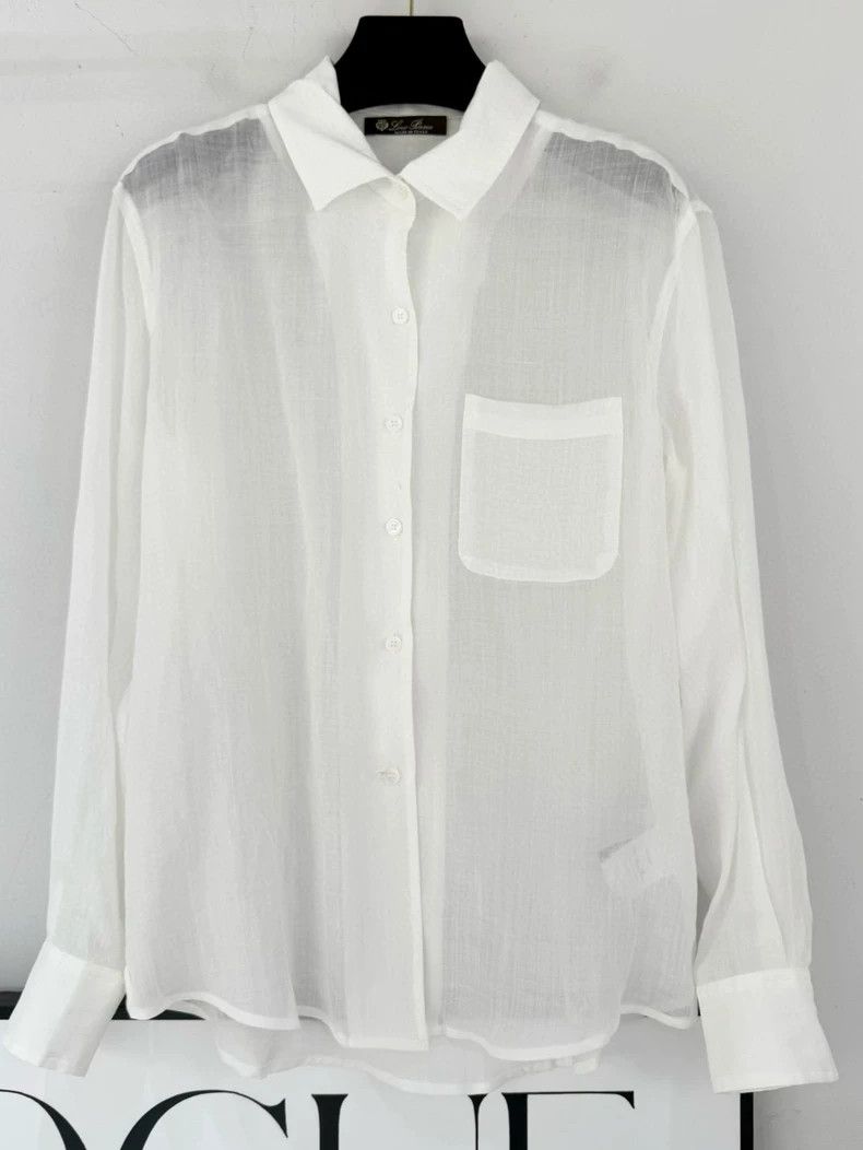 Loro Piana LORO PIANA Flax shirt set Size XXS / US 00 / IT 34 - 1 Thumbnail