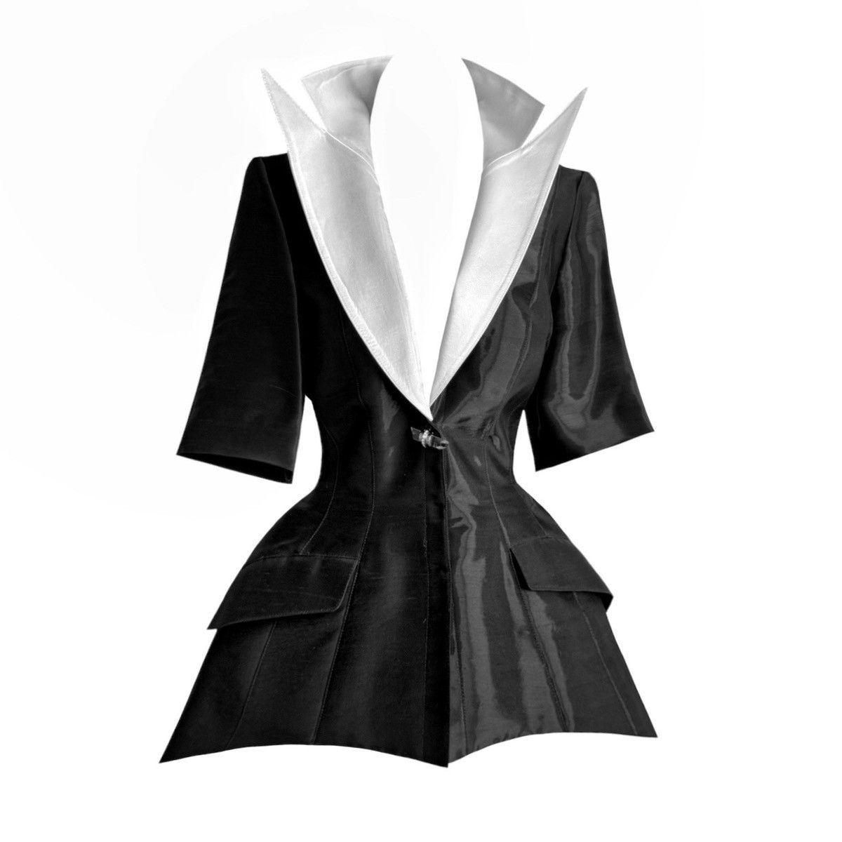 Thierry Mugler Thierry Mugler silk jacket Size M / US 6-8 / IT 42-44 - 2 Thumbnail