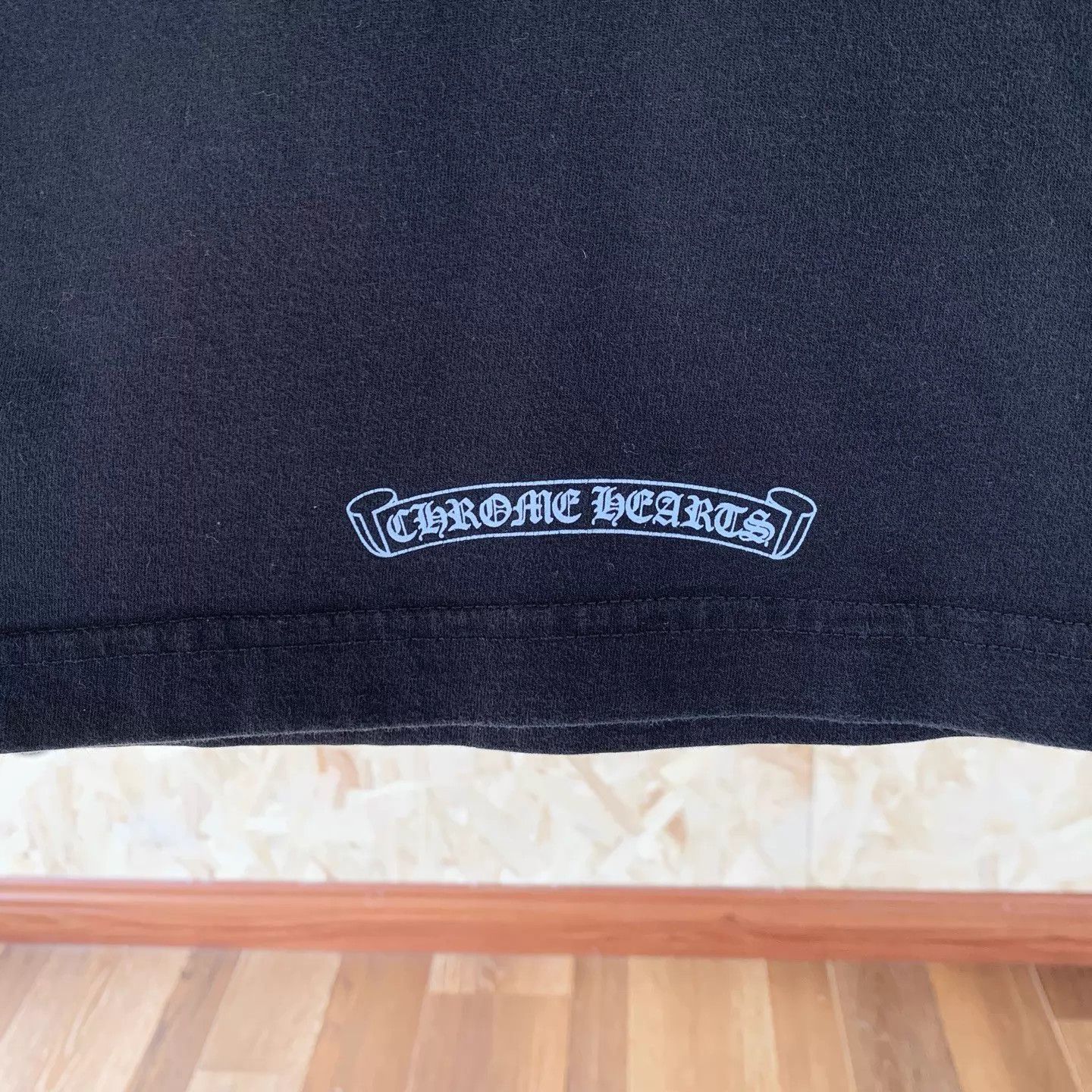 Chrome Hearts Chrome Hearts Black Side Blue Sanskrit M Tee Size US M / EU 48-50 / 2 - 8 Thumbnail