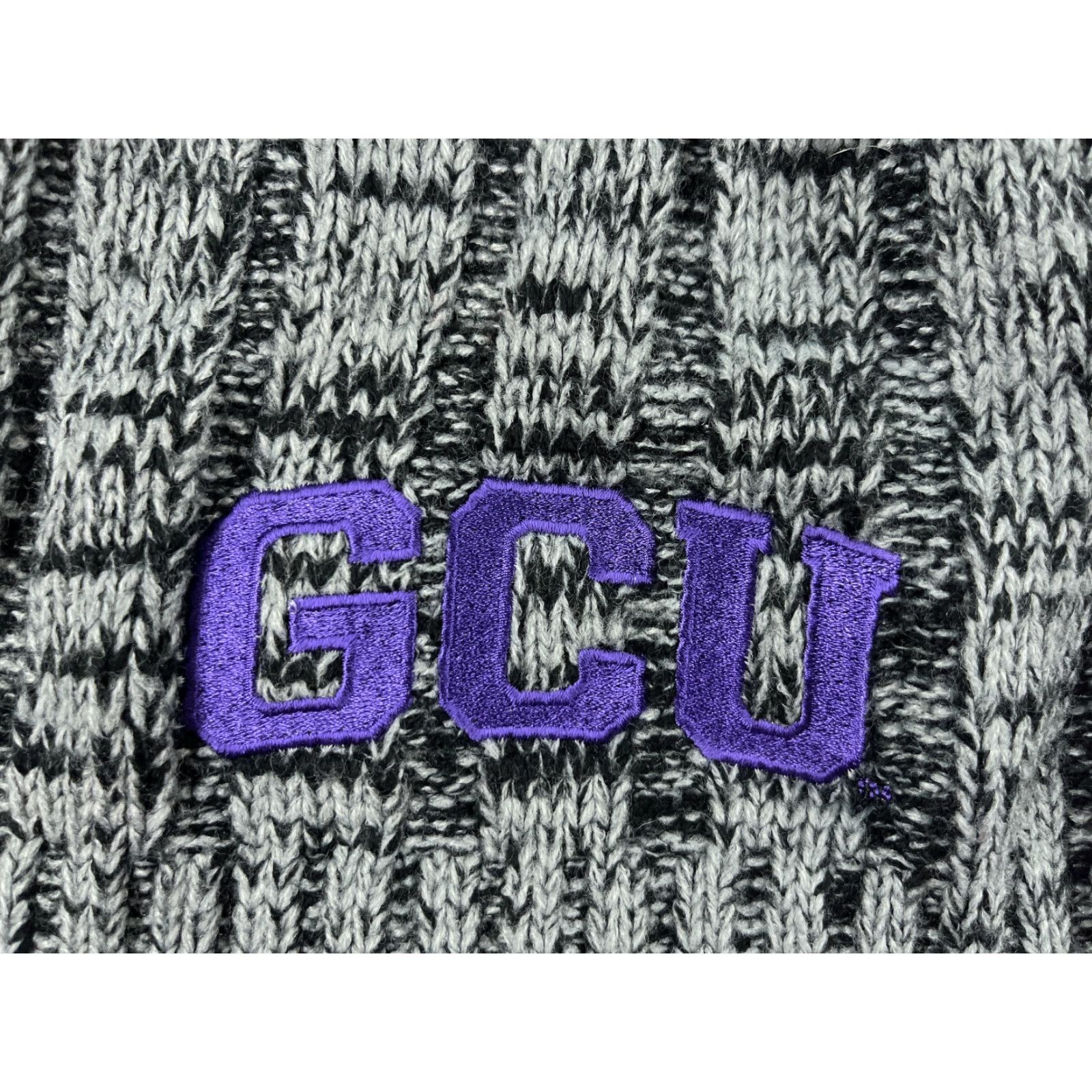 Vintage HitWear Grand Canyon University Beanie Toque Beanie Adult One Size Gray Knit Acrylic Hats Mens Beanie 90s Outdoor University Size ONE SIZE - 2 Thumbnail