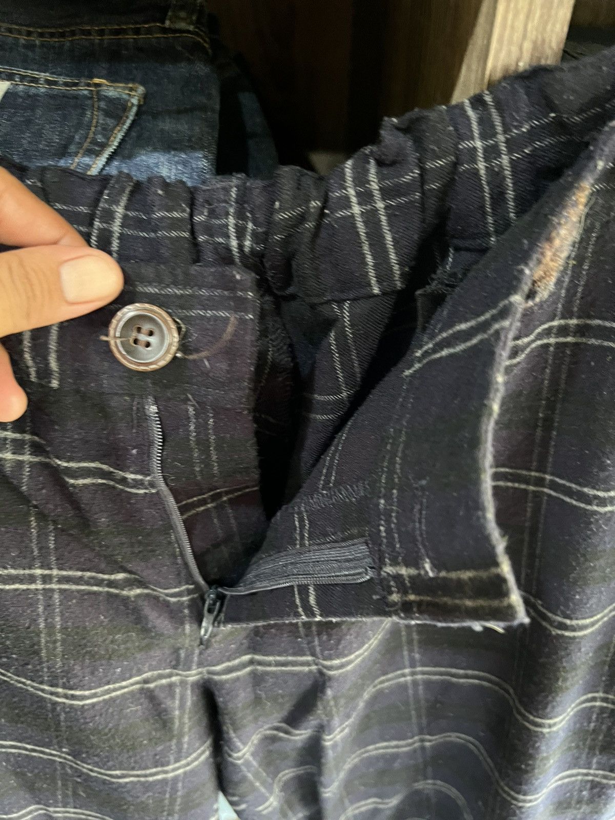 Harris Tweed 🔥Harris Tweed Plaid Pant Size US 37 - 8 Thumbnail