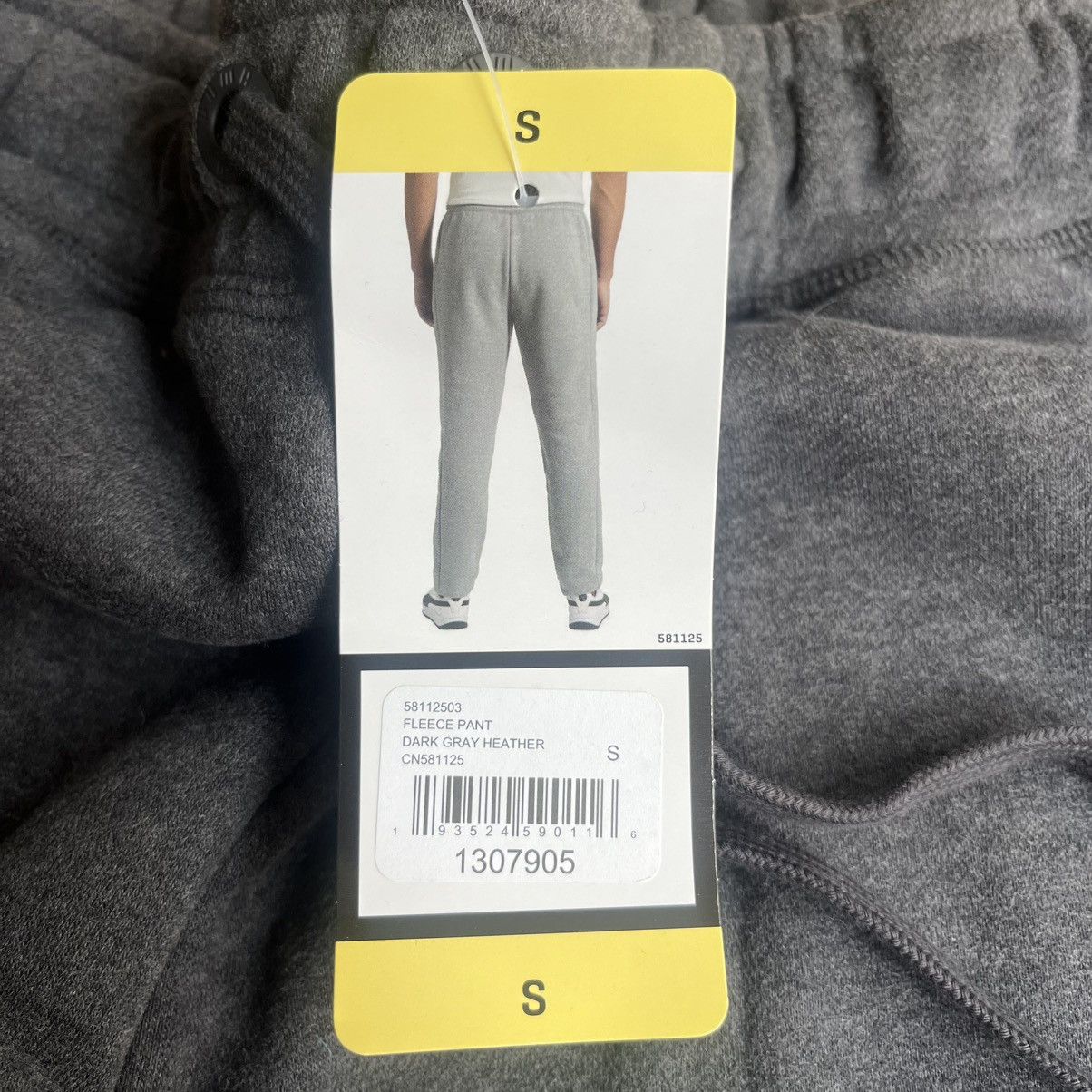 Puma New Men’s Gray Puma Sweatpants Size US 29 - 5 Thumbnail