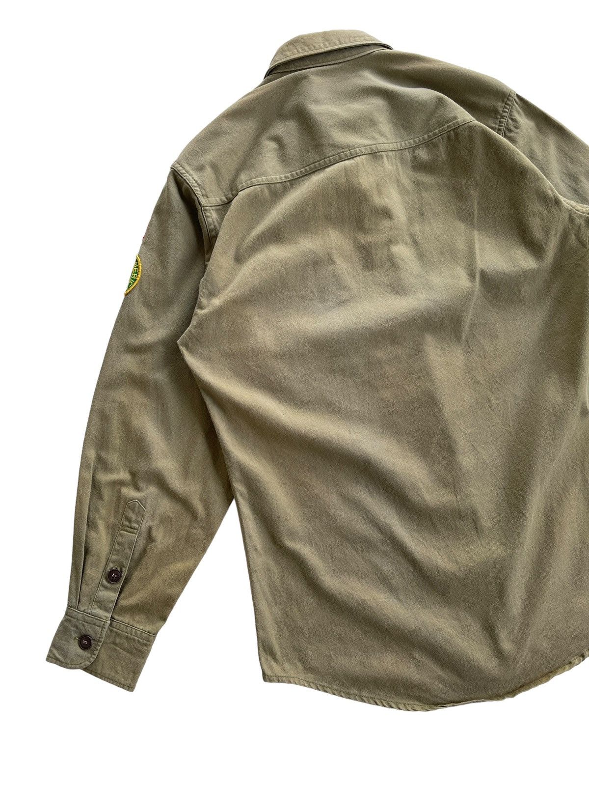 Vintage Vintage 60s Boy Scouts America Official Sanforized Shirt Size US S / EU 44-46 / 1 - 9 Thumbnail