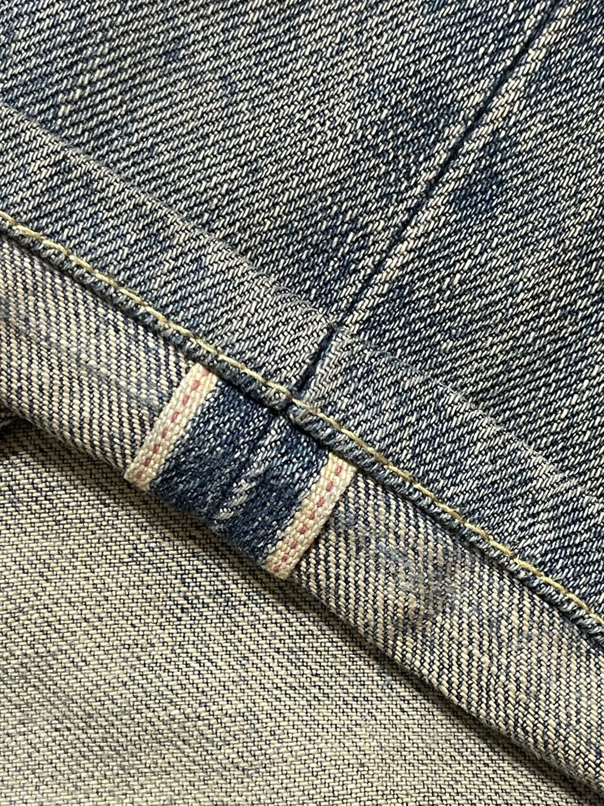 Levi's Vintage 80s Levis 503B Selvedge E Mud Wash Distressed Loose Size US 28 / EU 44 - 11 Thumbnail
