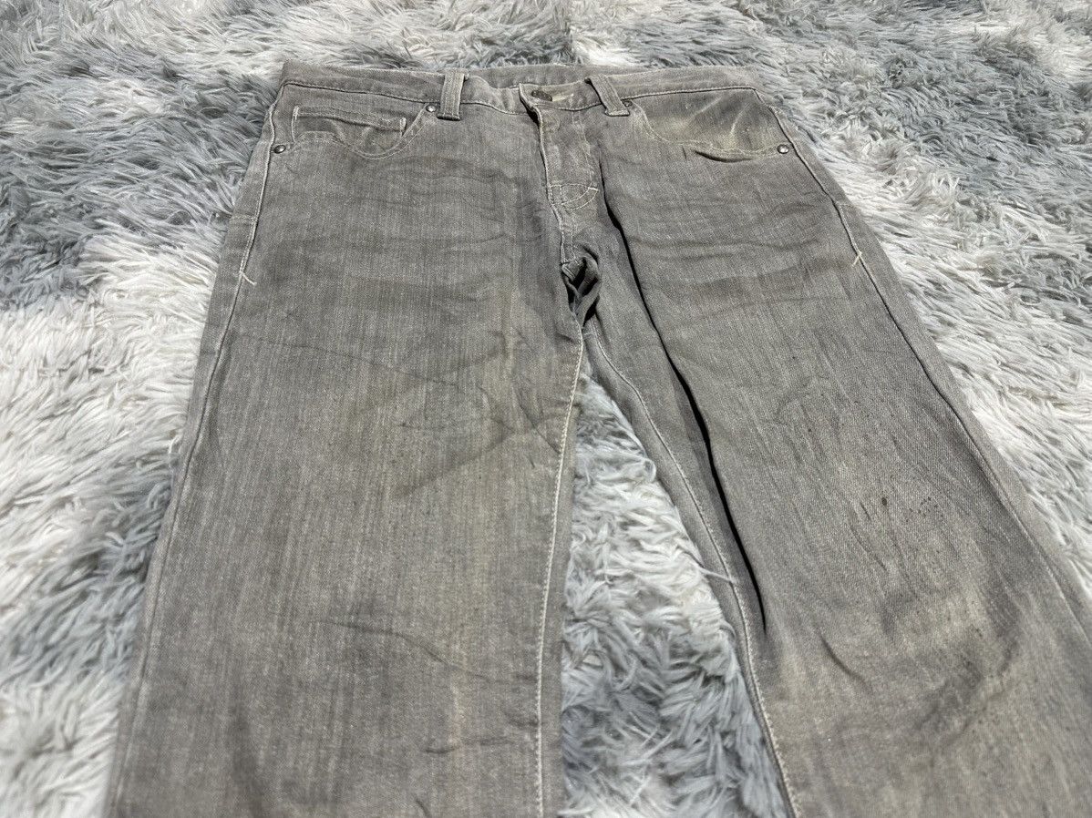 Tornado Mart 🔥Sick Y2K Tornado Mart Denim Charcoal Washed Size US 31 - 2 Thumbnail