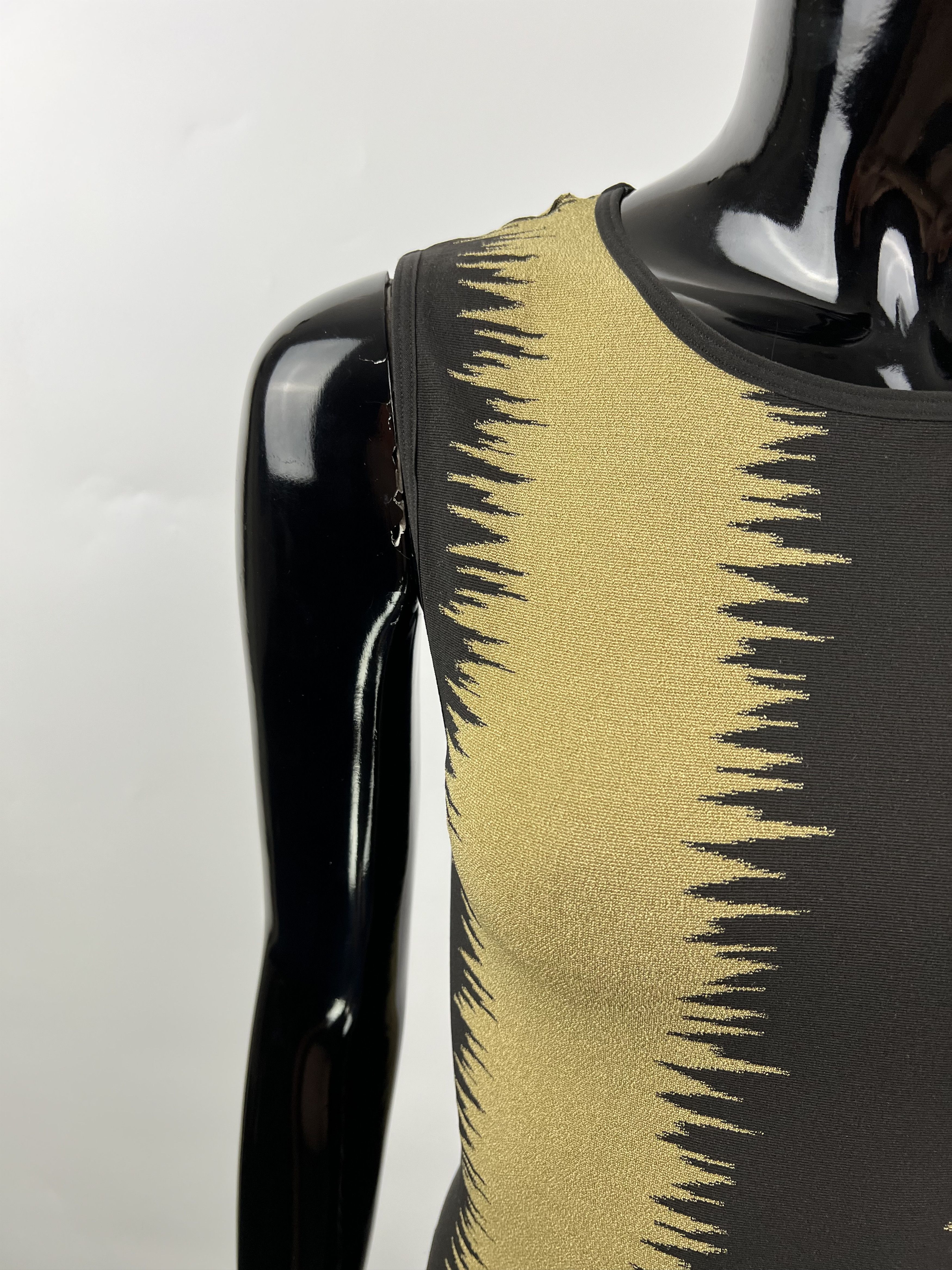Wolford Wolford Black Gold Bodysuit Size M Size M / US 6-8 / IT 42-44 - 7 Thumbnail