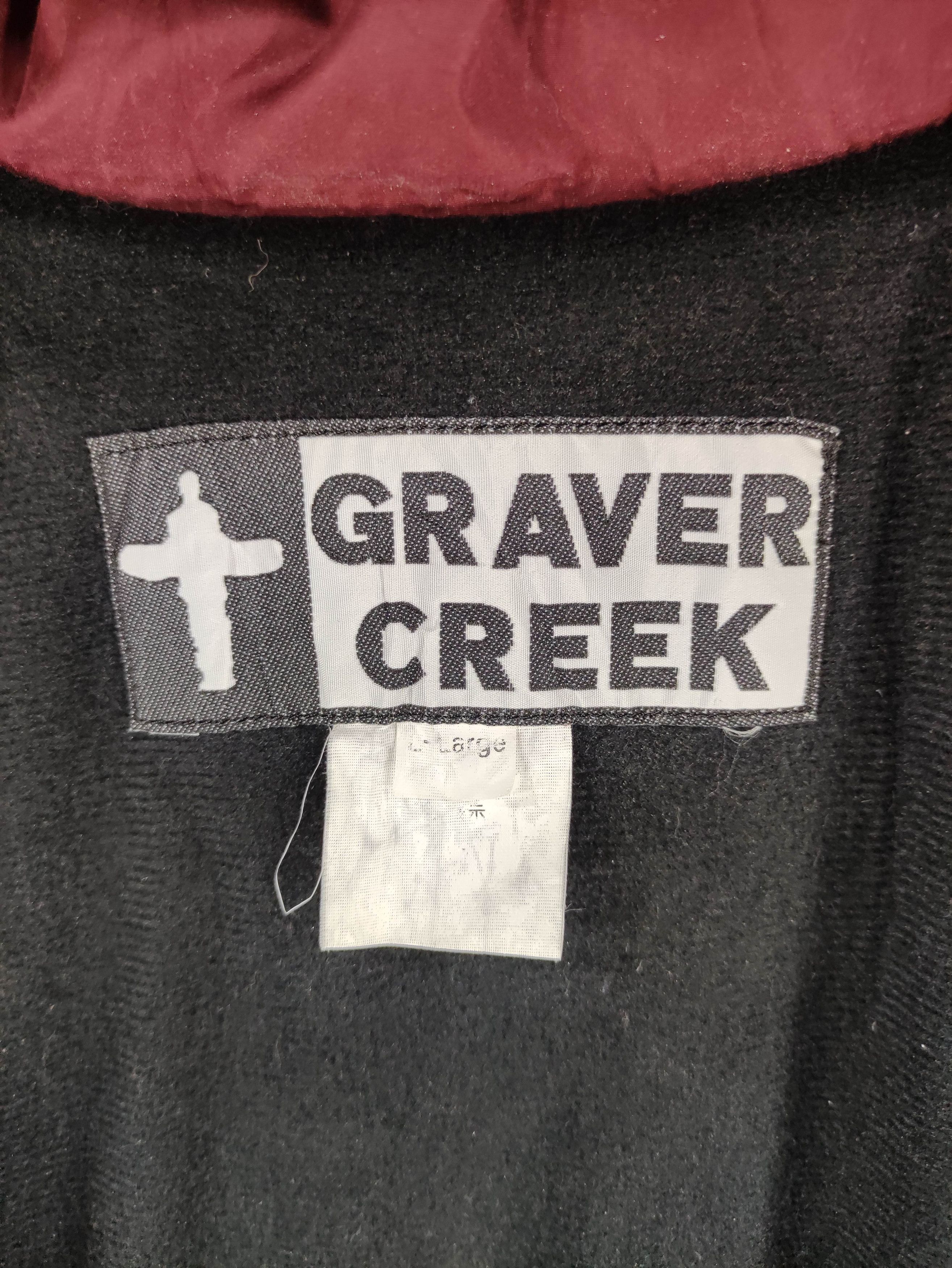 Japanese Brand Vintage Graver Creek Hoodie Jacket Zipper Size US L / EU 52-54 / 3 - 6 Thumbnail