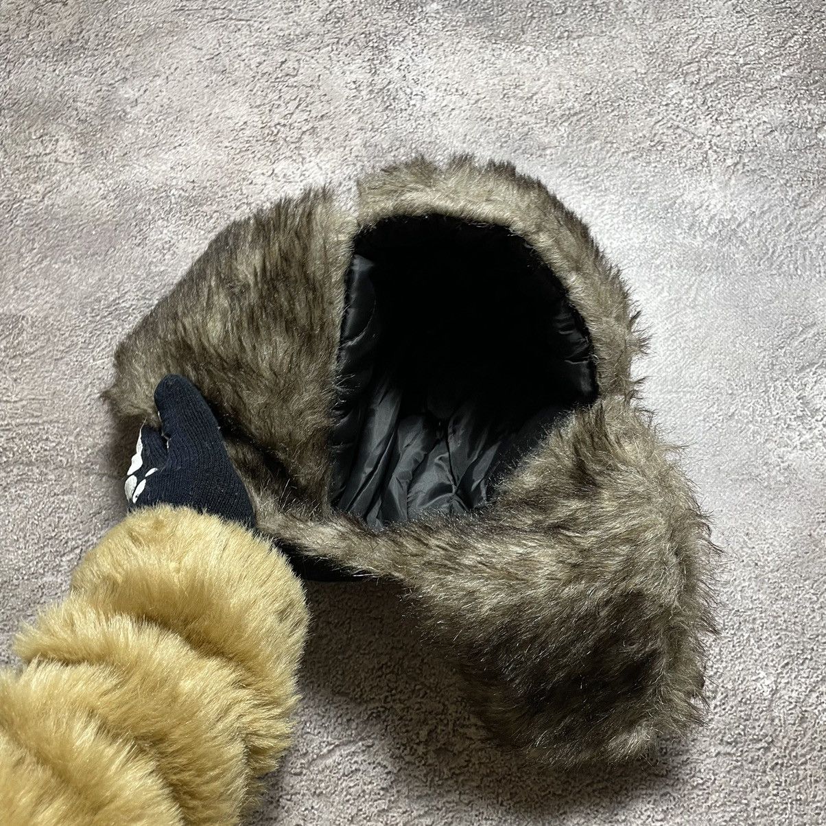 Vintage Vintage 90s Faux Mohair Ushanka Beanie Grunge Streetwear OS Size ONE SIZE - 4 Thumbnail