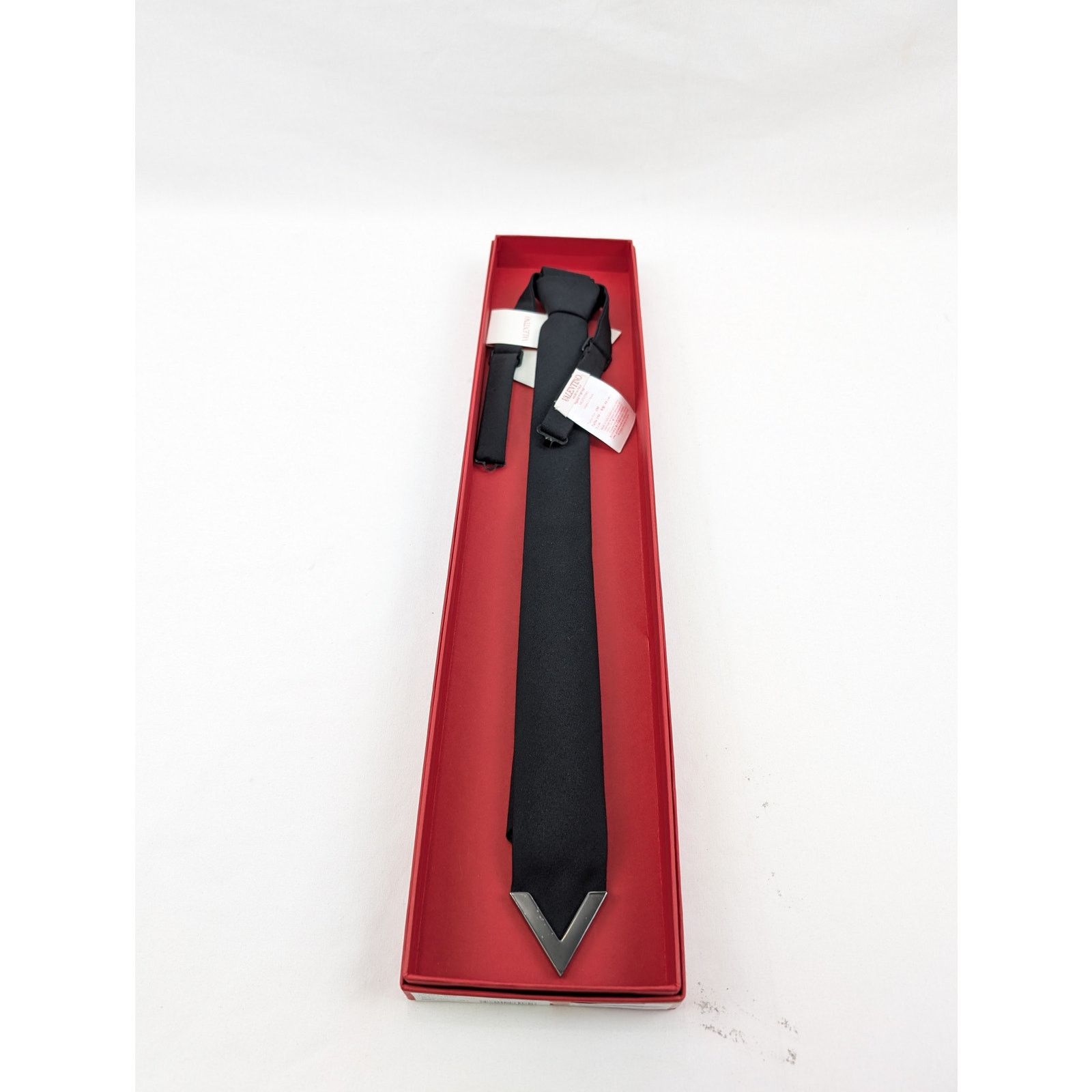 Valentino o1rshd1 Size: OS / Tie in Black Size ONE SIZE - 15 Thumbnail