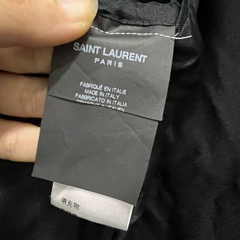 Saint Laurent Paris saint Laurent paris size os Black and grey blazer 2503-Nex Size 38R - 3 Thumbnail