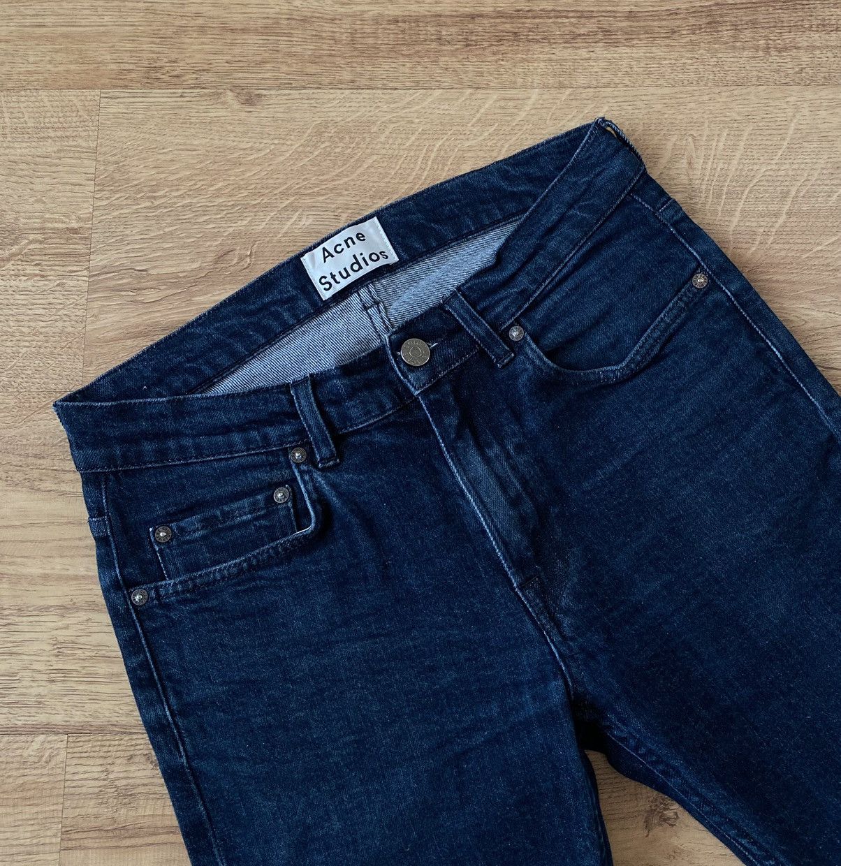 image of Acne Studios Ace Urban Jeans in Navy, Men's (Size 30)