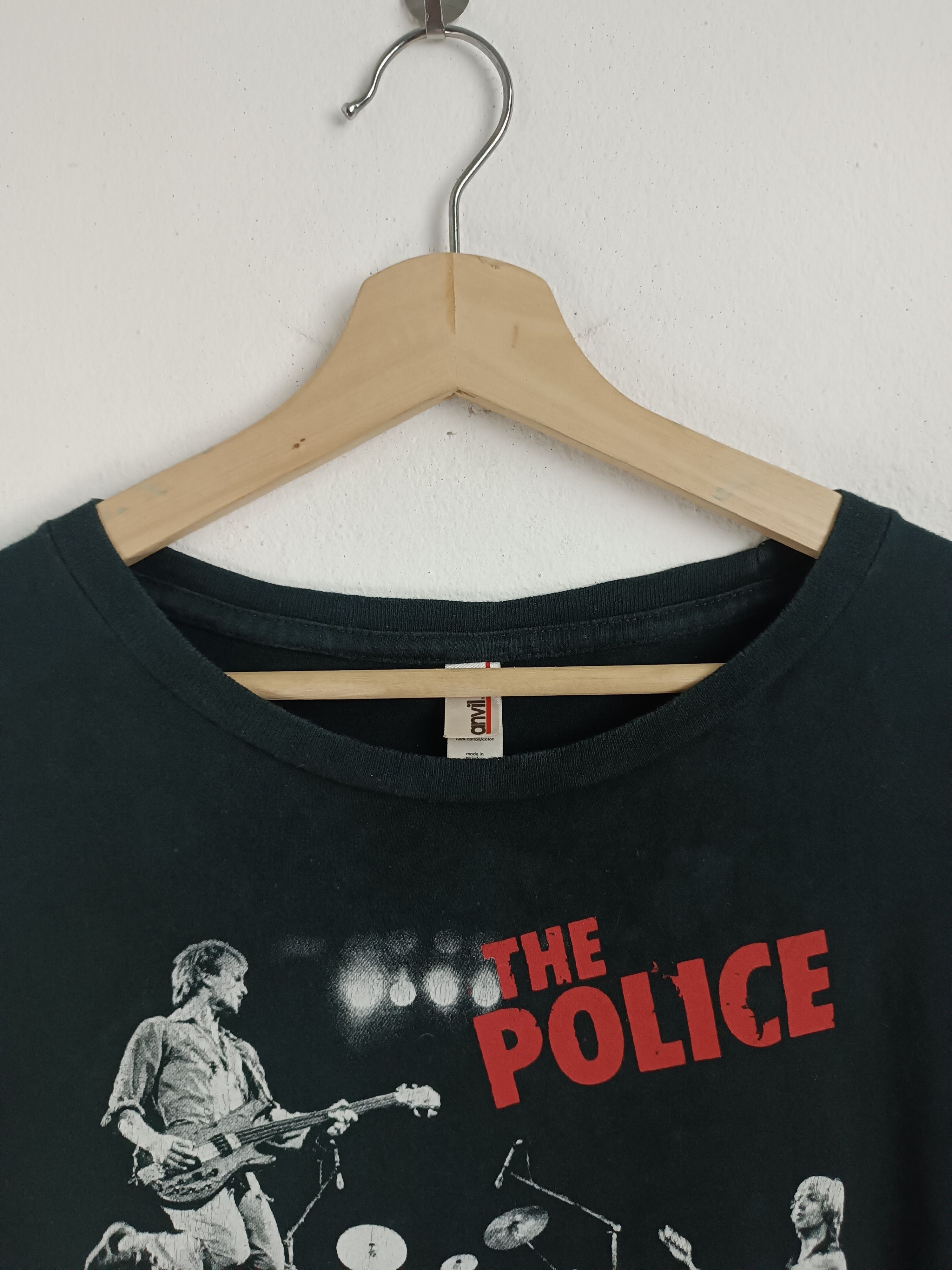 Band Tees VINTAGE 2007 THE POLICE US TOUR TEE sting U2 duran clash Size US L / EU 52-54 / 3 - 11 Thumbnail