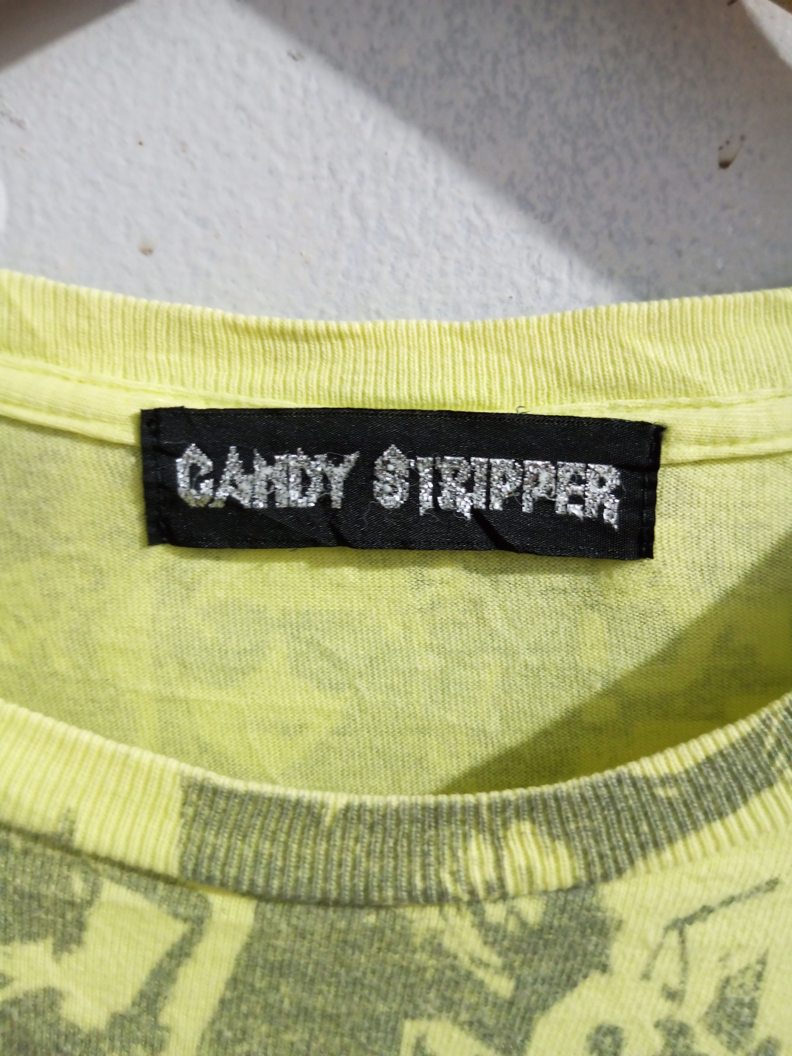 Hysteric Glamour Vintage Candy stripper full print tee Size US M / EU 48-50 / 2 - 9 Thumbnail