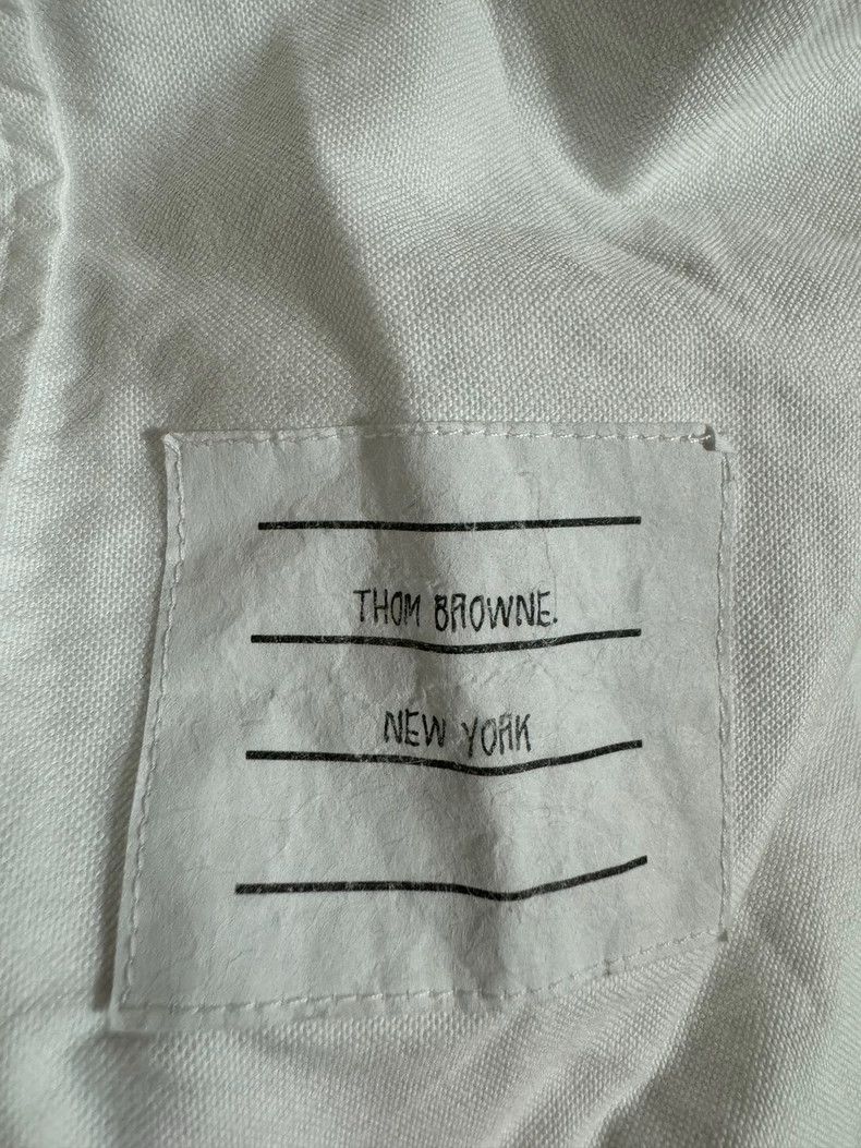 Thom Browne Thom Browne White Oxford shirt Size US S / EU 44-46 / 1 - 6 Thumbnail