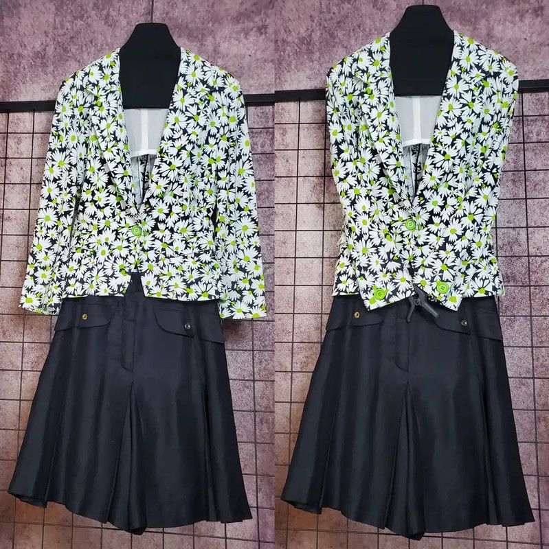 Dior Dior Floral Patterned Long Sleeve Cardigan 0089 Size M / US 6-8 / IT 42-44 - 1 Thumbnail
