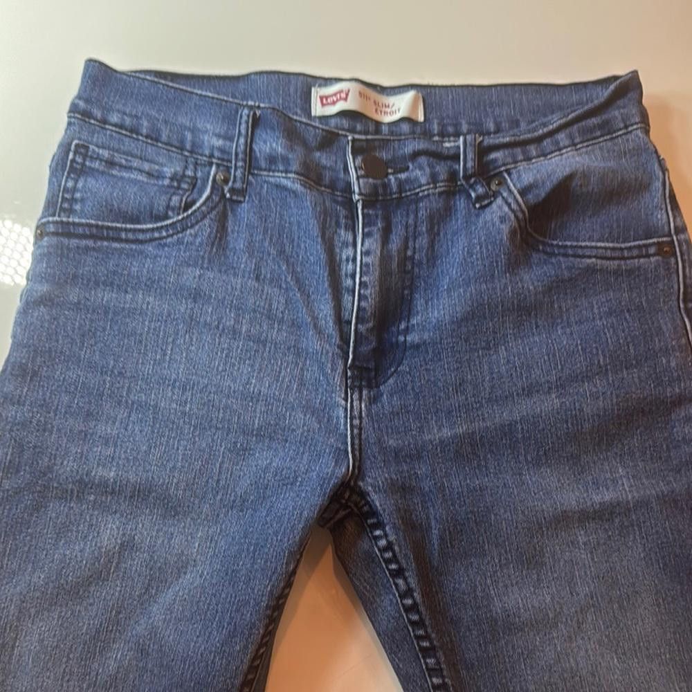 Levi's Levi’s Blue Slim Jeans - size 28/28 Size 28" / US 6 / IT 42 - 2 Thumbnail