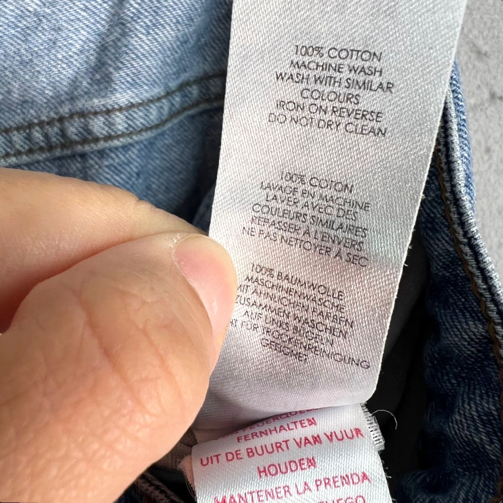 Nasty Gal Nasty Gal Ombre Dip Dye Denim Jeans Straight Leg High Waist Womens Size 6 Blue 100% Cotton 5-Pocket Inseam 28 in Rise High Vintage No Mens Womens Size 28" / US 6 / IT 42 - 5 Thumbnail