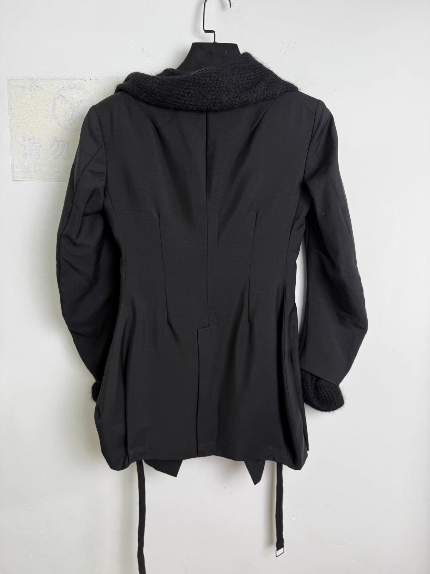 Yohji Yamamoto Yohji Yamamoto Vintage Layered Wool Blazer K20 Size XS / US 0-2 / IT 36-38 - 9 Thumbnail
