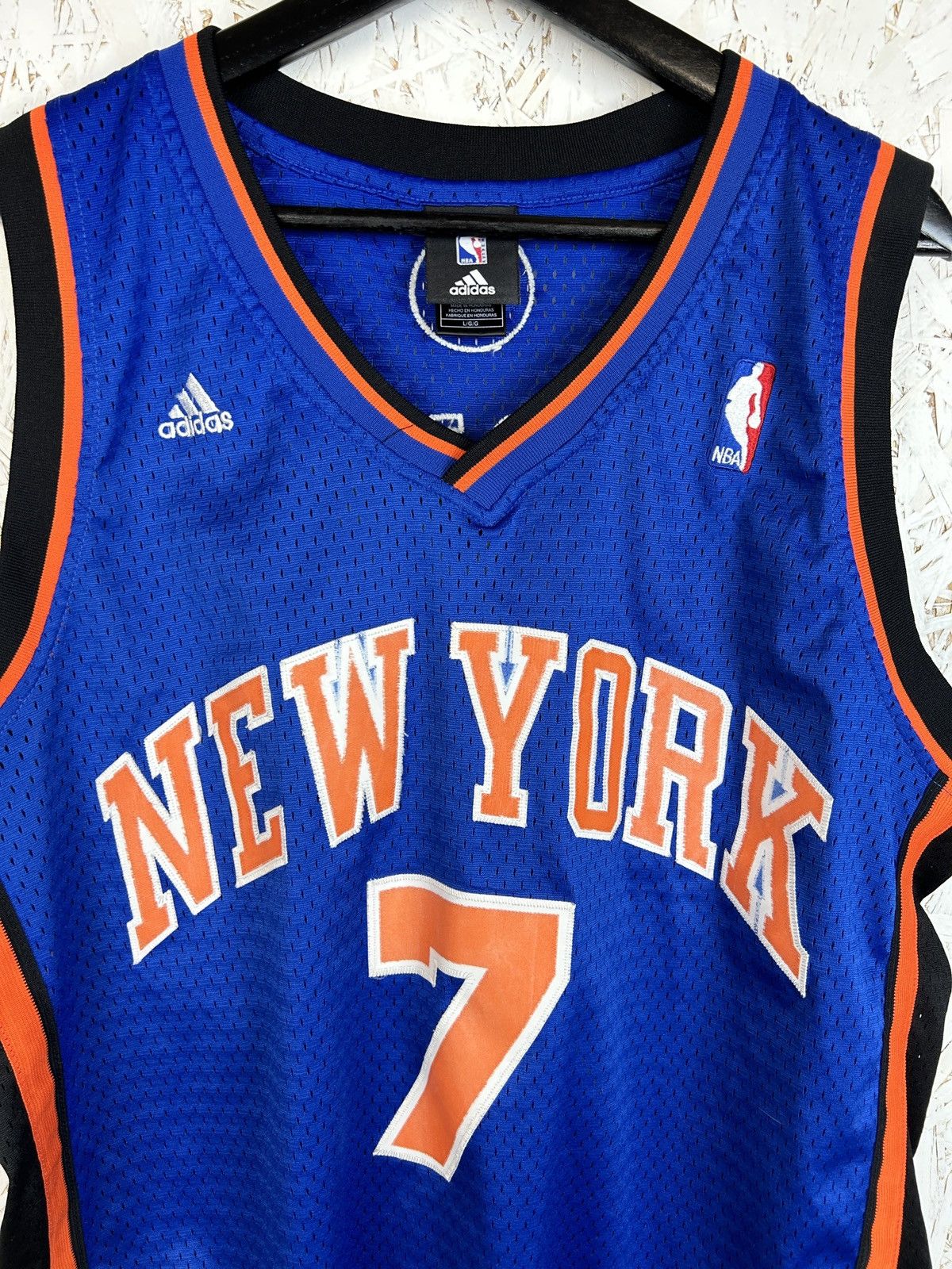 Adidas 00s Adidas 2006/07 New York Knicks #7 Channing Frye Jersey L Size US L / EU 52-54 / 3 - 2 Thumbnail