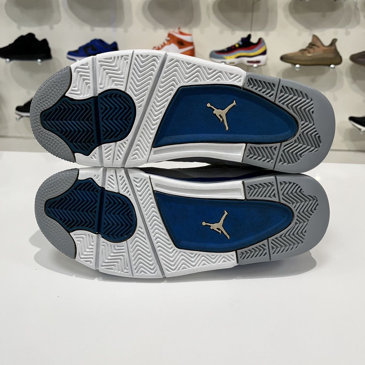 Nike Air Jordan 4 Retro Military Blue (2012) Size US 9.5 / EU 42-43 - 10 Thumbnail