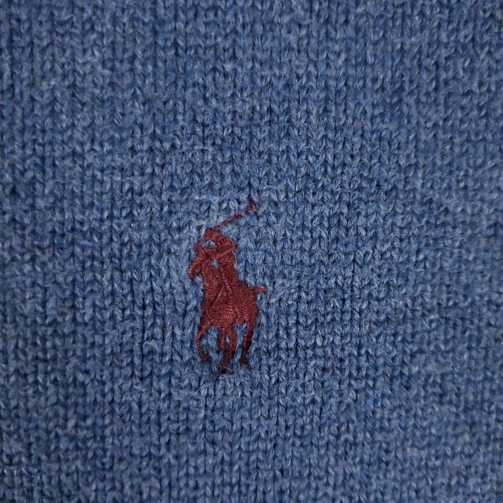 Ralph Lauren Ralph Lauren Sweater Mens XL Blue Pony Pullover Crew Neck Long Sleeve Knit Top Size US XL / EU 56 / 4 - 3 Thumbnail