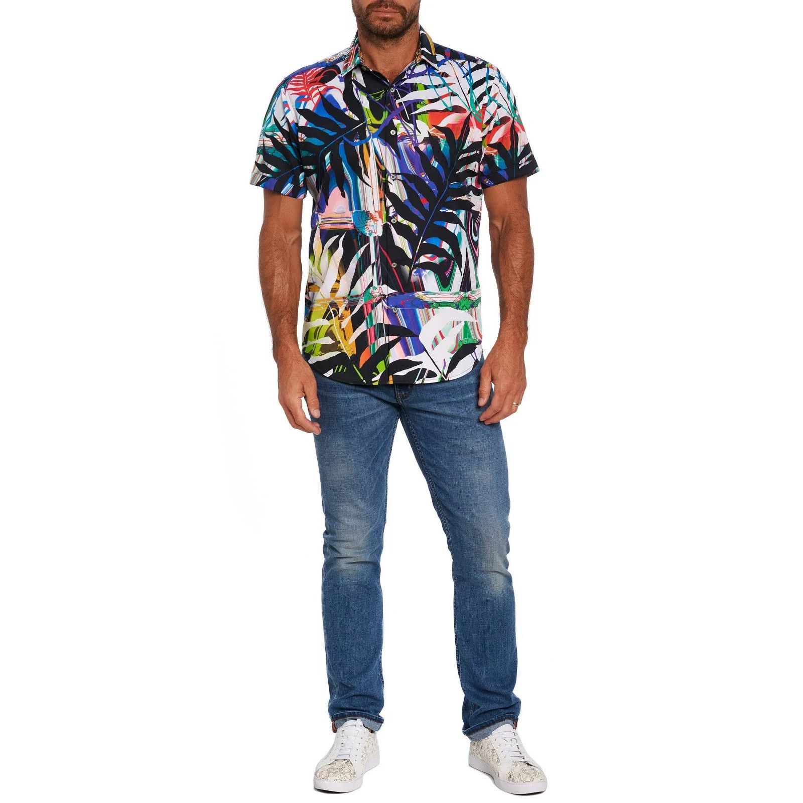 Robert Graham Robert Graham Fish N Chips Short Sleeve Sport Shirt S Multi Size US S / EU 44-46 / 1 - 5 Thumbnail