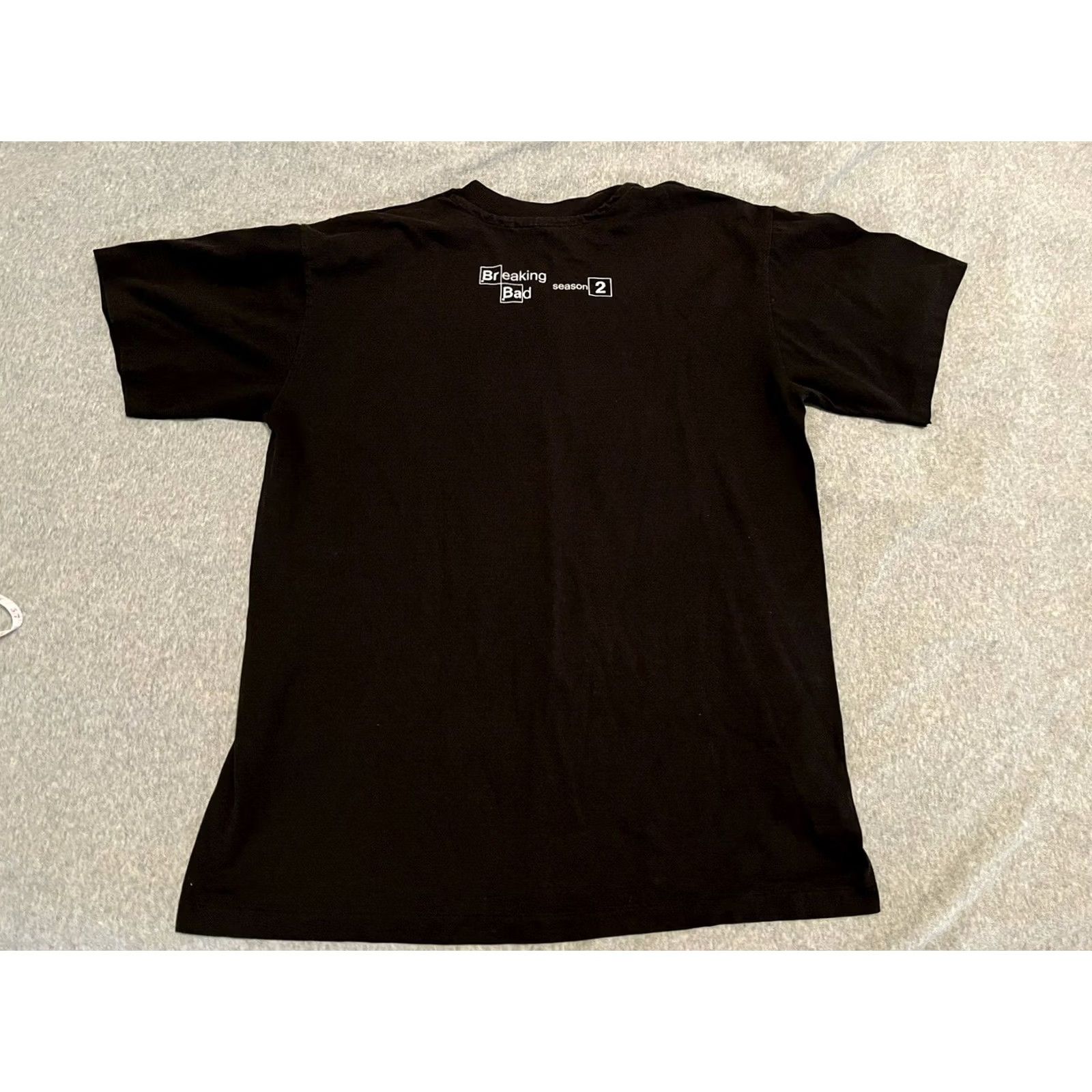 Vintage Breaking Bad Season 2 Shirt Heisenberg TV Show Size Large T-Shirt Mens Black Cotton Eagle USA Regular Short Sleeve Size US L / EU 52-54 / 3 - 5 Thumbnail