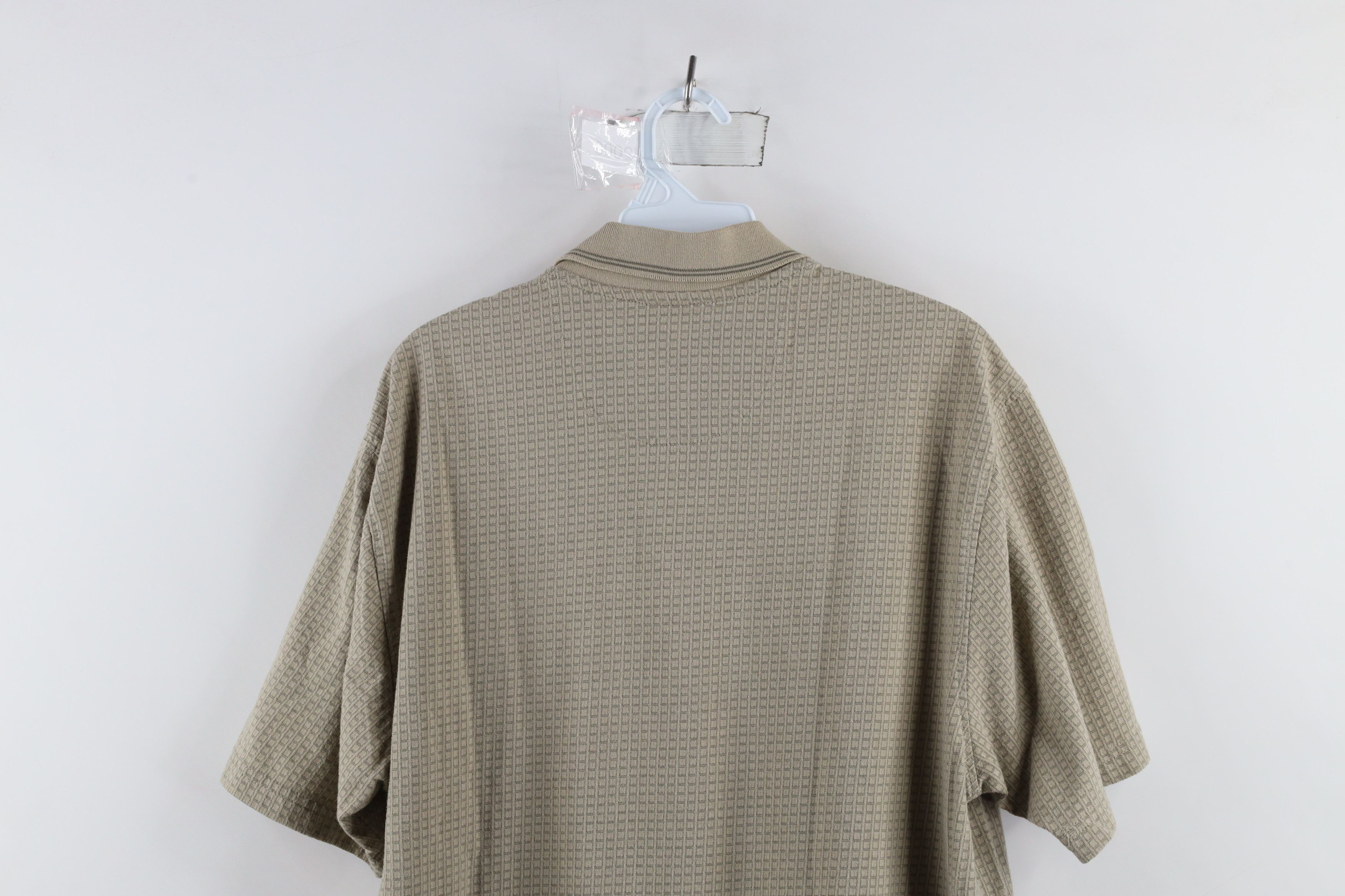 Vintage Vintage 90s Streetwear Geometric Collared Golf Polo Shirt Size US L / EU 52-54 / 3 - 8 Thumbnail