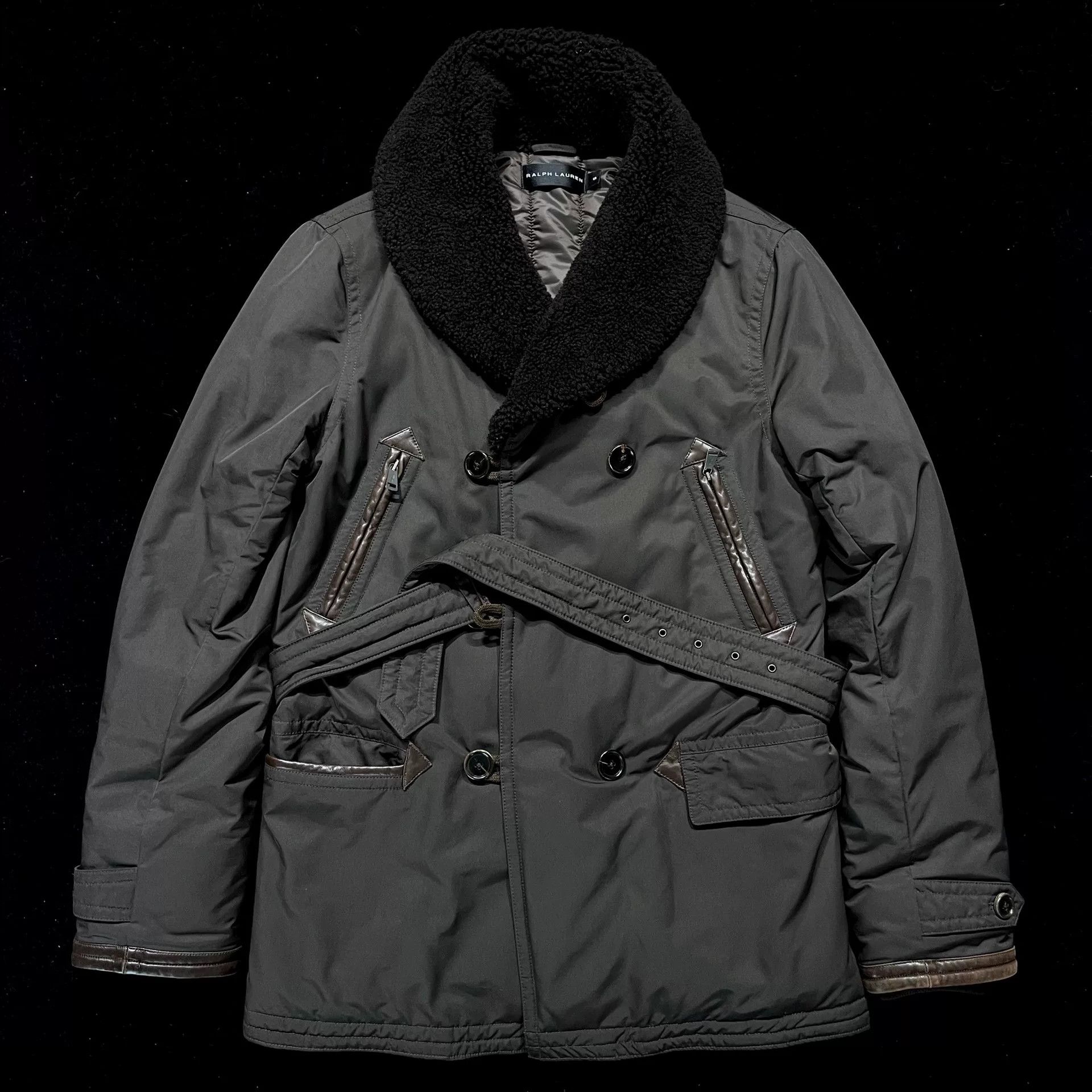 Ralph Lauren Black Label Ralph Lauren Black Label Cotton Coat Size US S / EU 44-46 / 1 - 1 Thumbnail
