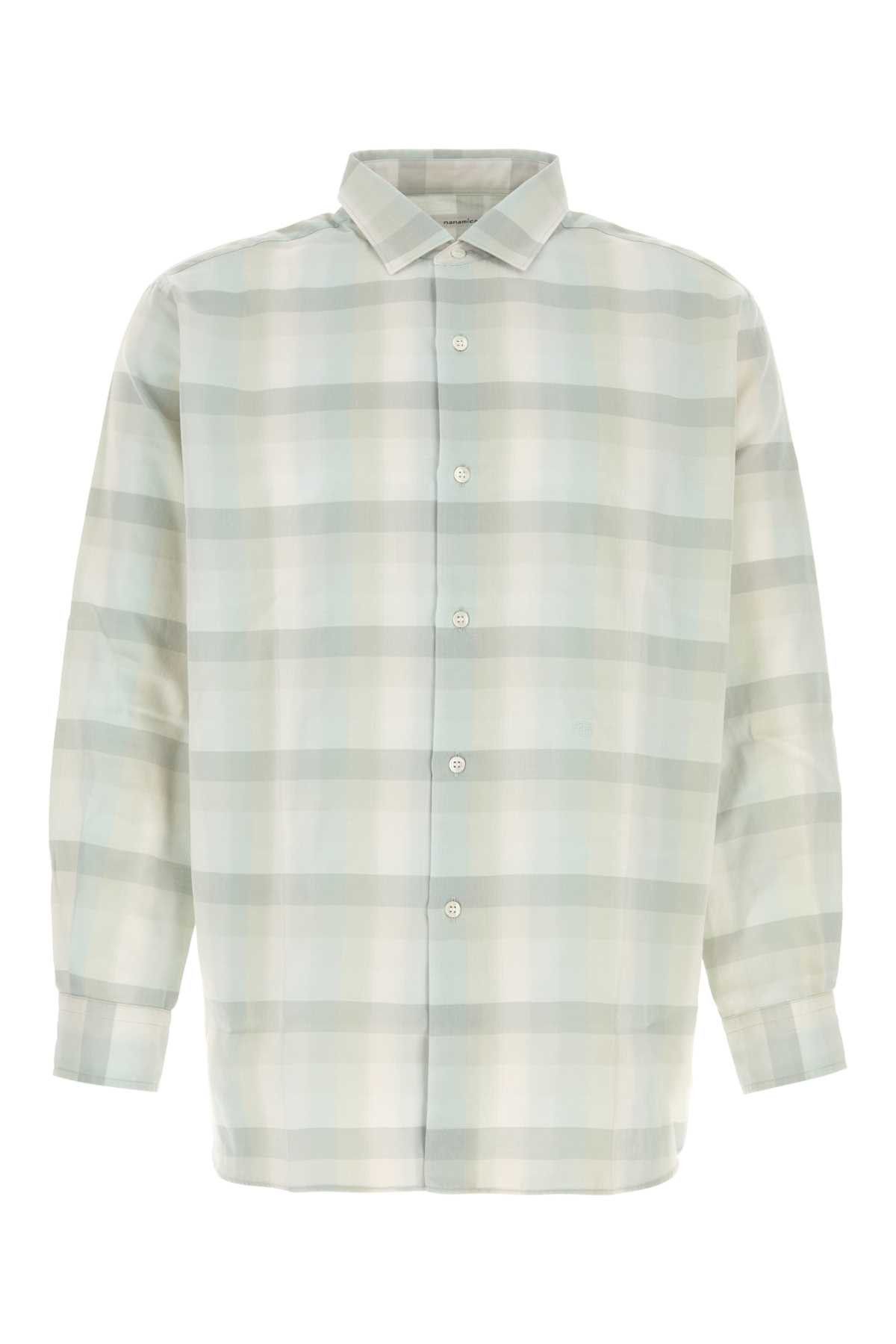 Nanamica Embroidered Cotton Blend Oversize Shirt Size US M / EU 48-50 / 2 - 1 Thumbnail