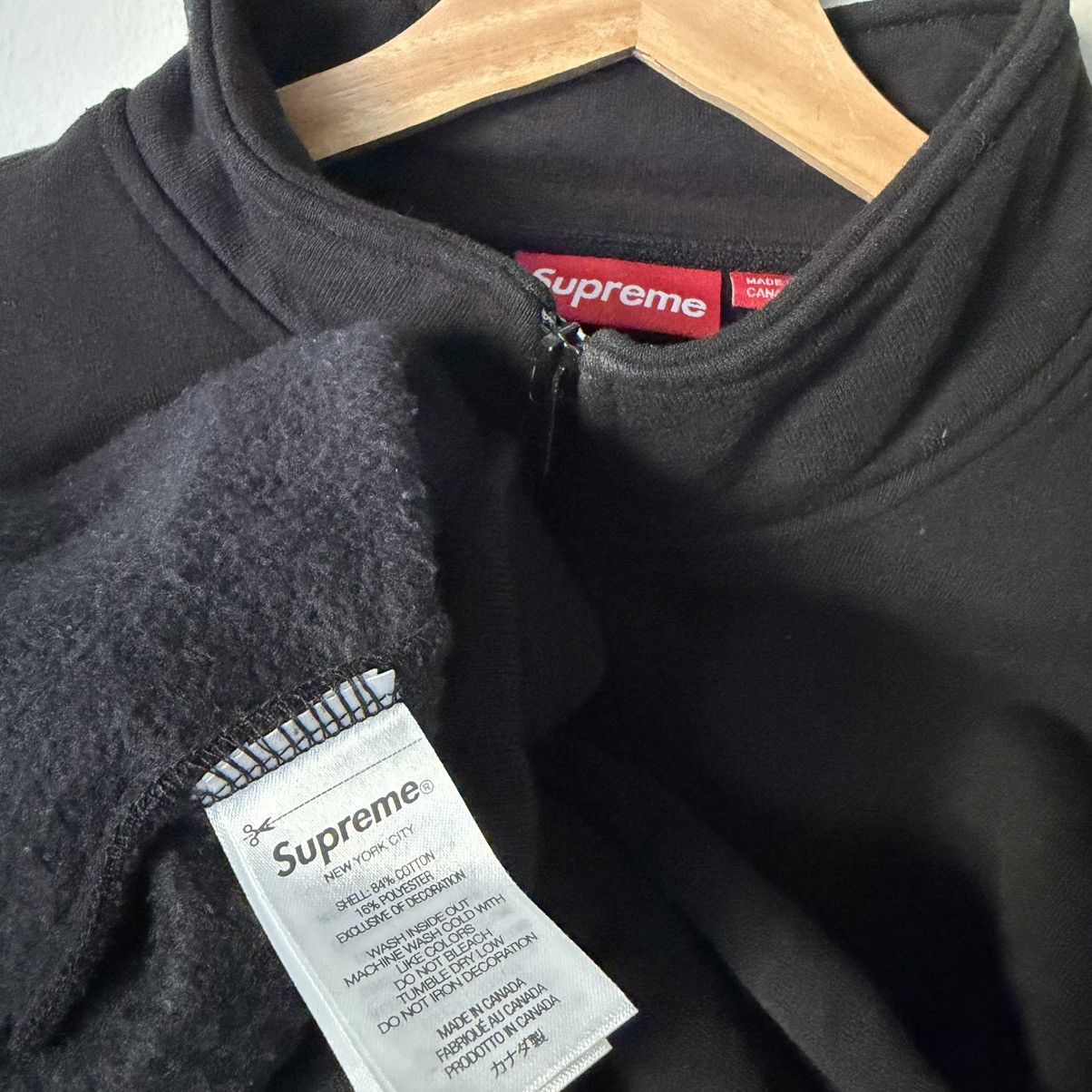Supreme Supreme FW24 Collegiate Half Zip Pullover Size XXL Size US XXL / EU 58 / 5 - 5 Thumbnail