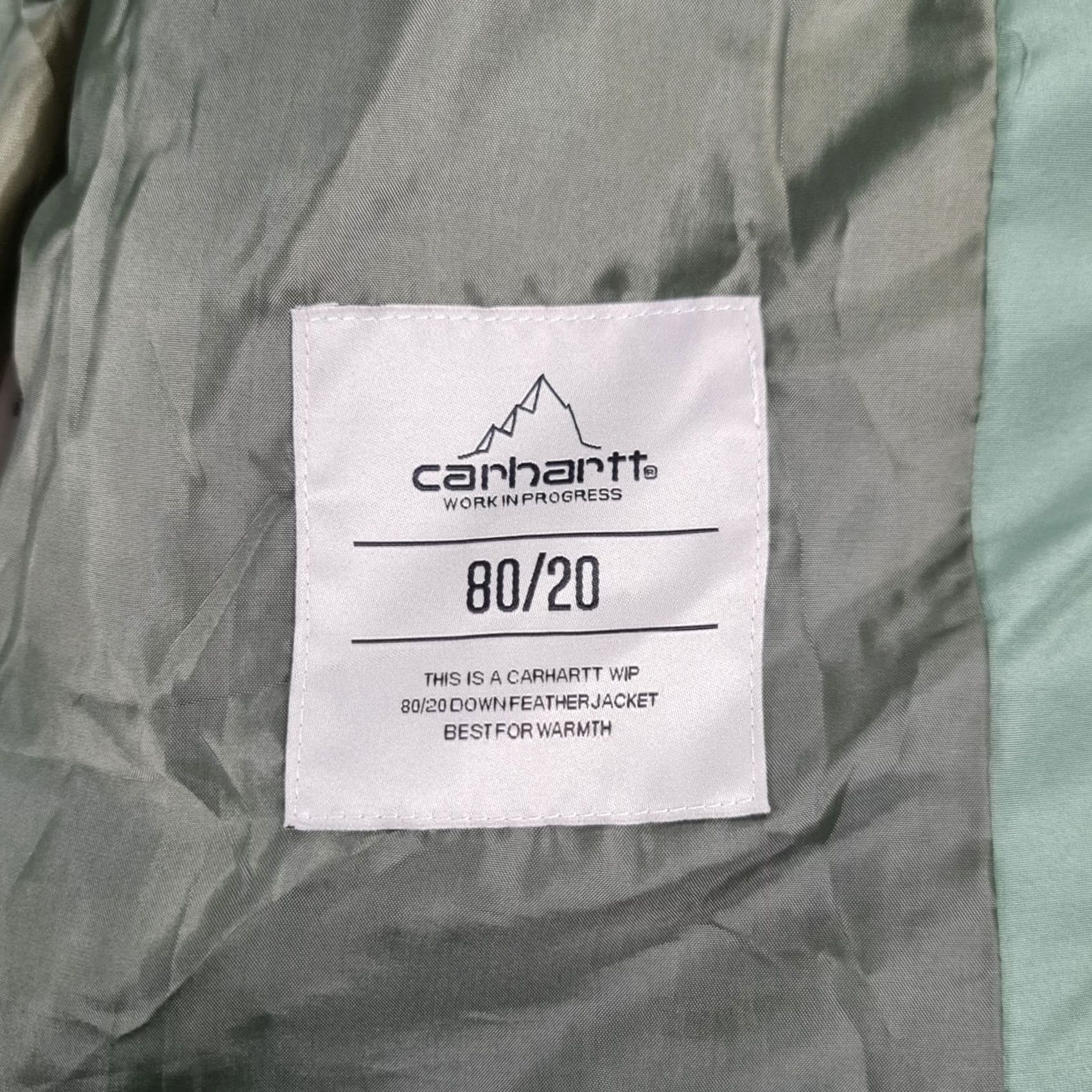 Carhartt Wip Carhartt WIP Mens Jacket Green Medium Danville Down Fill Puffer Size US M / EU 48-50 / 2 - 7 Thumbnail