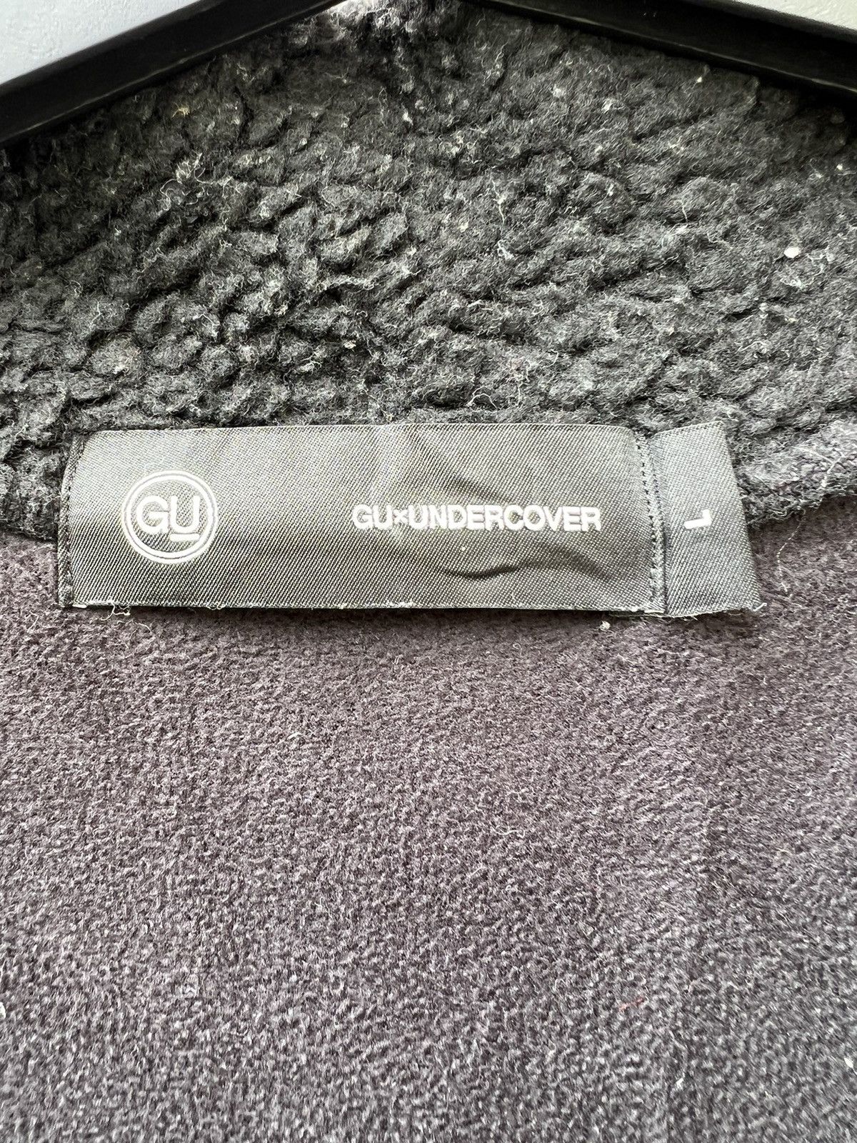 Undercover Undercover X Gu Black Hybrid Fleece Zipper Jacket Size US L / EU 52-54 / 3 - 19 Thumbnail