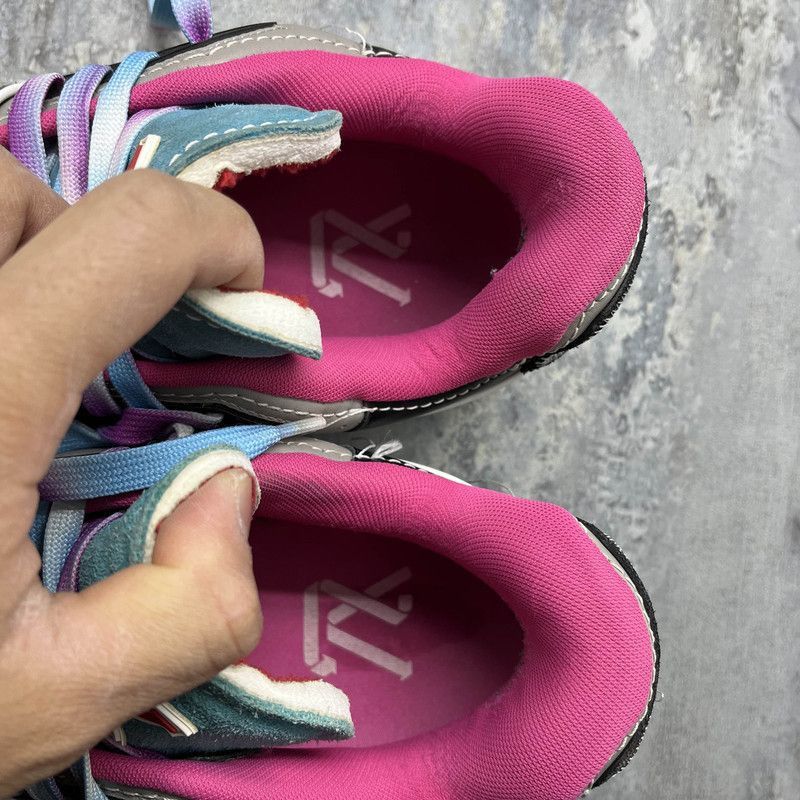 Louis Vuitton Louis Vuitton Colorful Low-top Fashion Sneakers -2508 Size US 8 / EU 41 - 8 Thumbnail