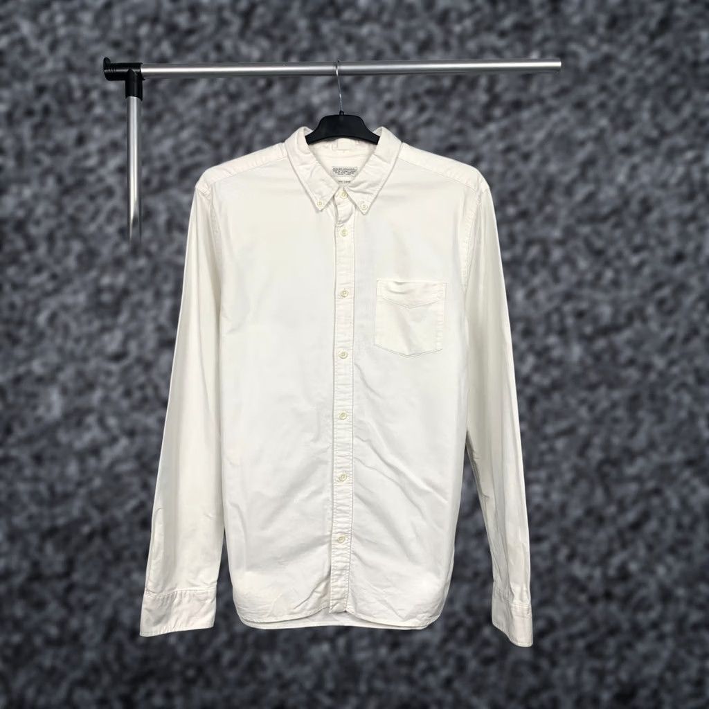 Allsaints Allsaints Greenwich Vintage Mens Long Sleeve White Shirt L Size US L / EU 52-54 / 3 - 1 Thumbnail
