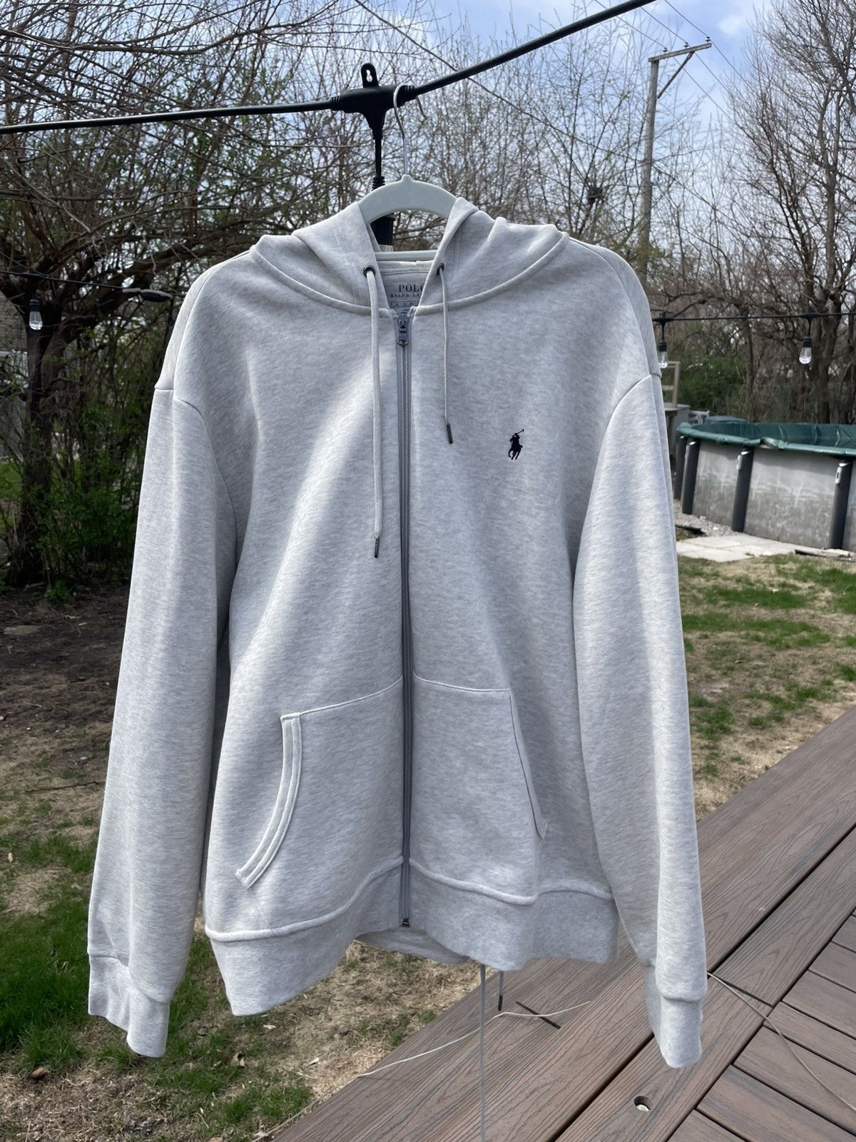 Double-Knit Polo Zip Track Suit