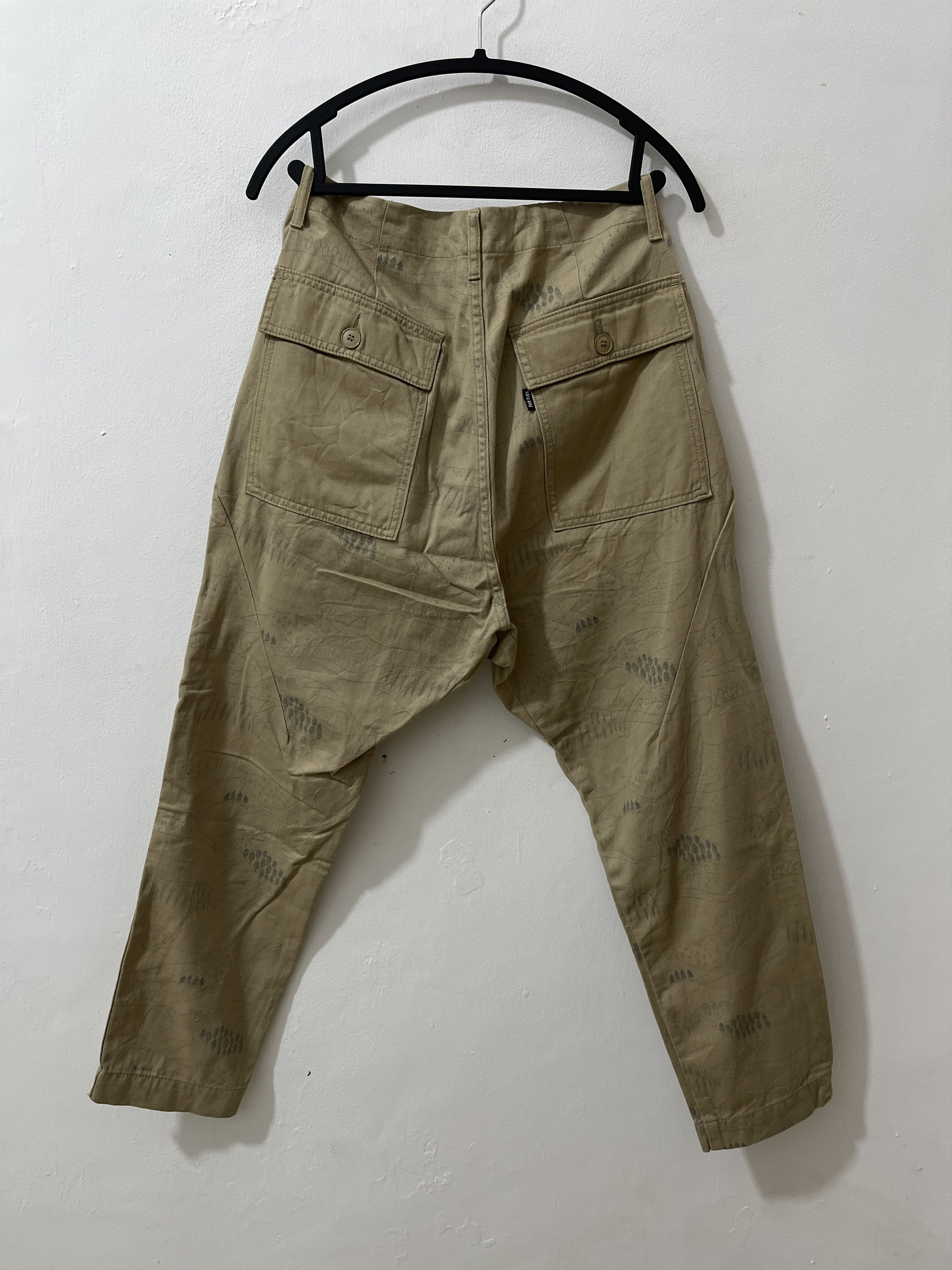 Ne-Net Ne-Net Issey Miyake Japan Archive Pencil Fullprint Art Pants Size US 30 / EU 46 - 8 Thumbnail
