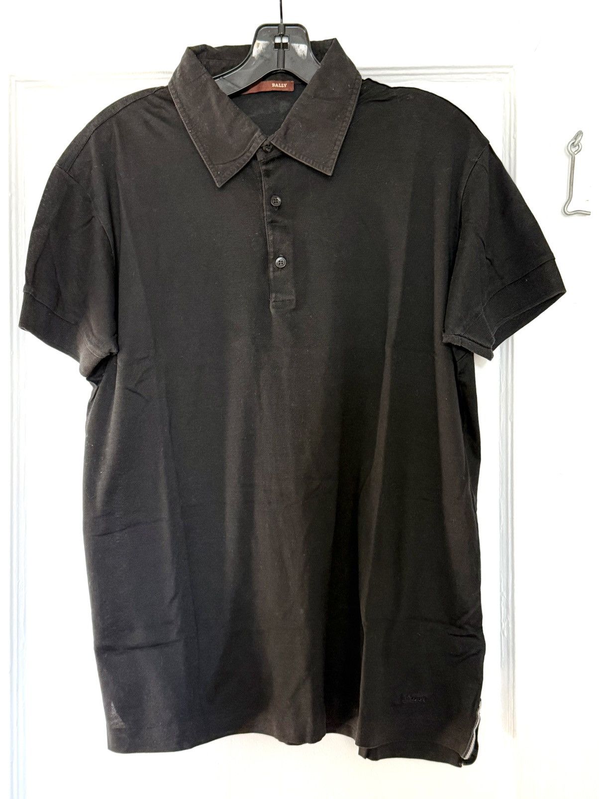 Bally Bally black polo 40/50 Size US M / EU 48-50 / 2 - 1 Thumbnail