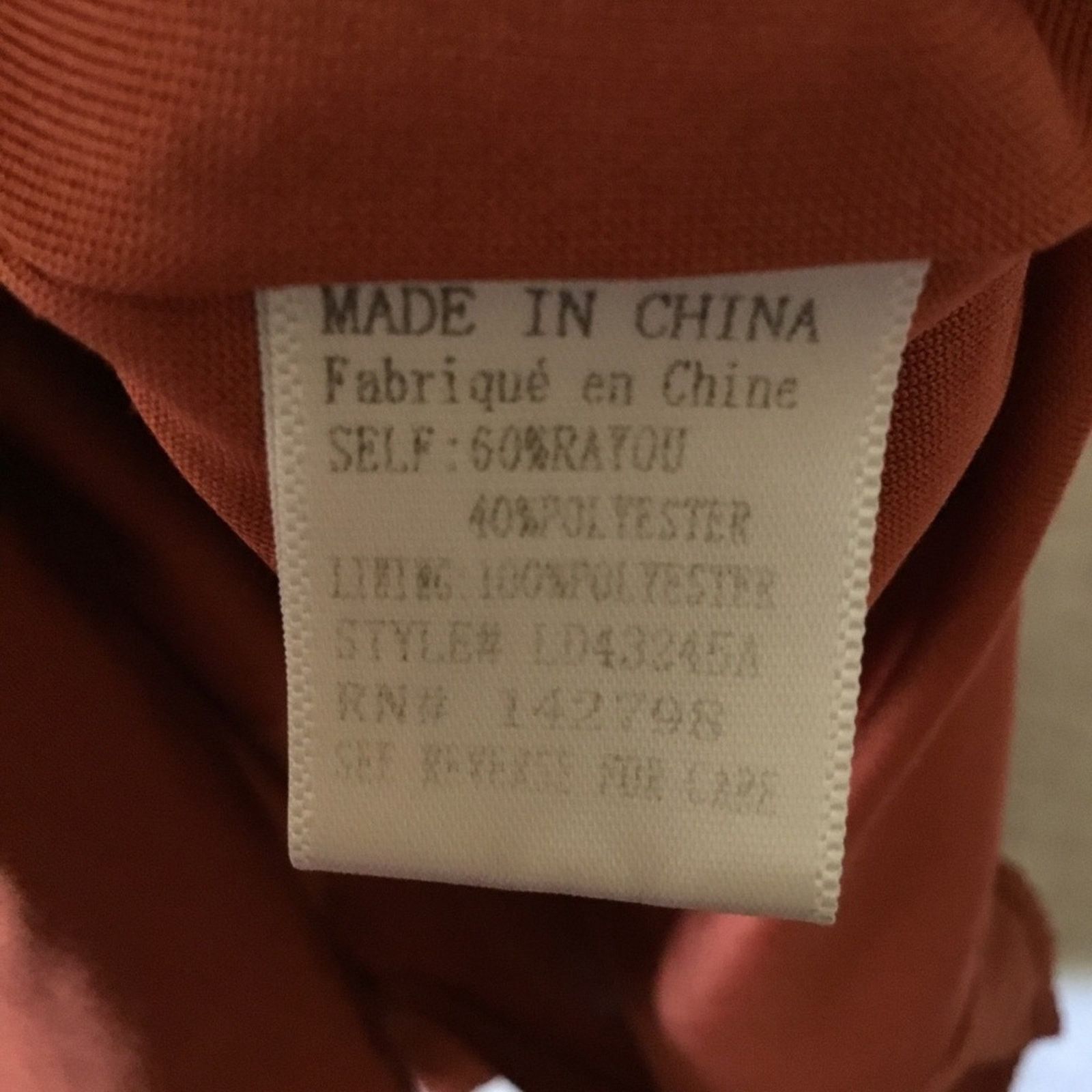 Other Altar'd State Orange Puff Short Sleeve Dress Size S / US 4 / IT 40 - 9 Thumbnail
