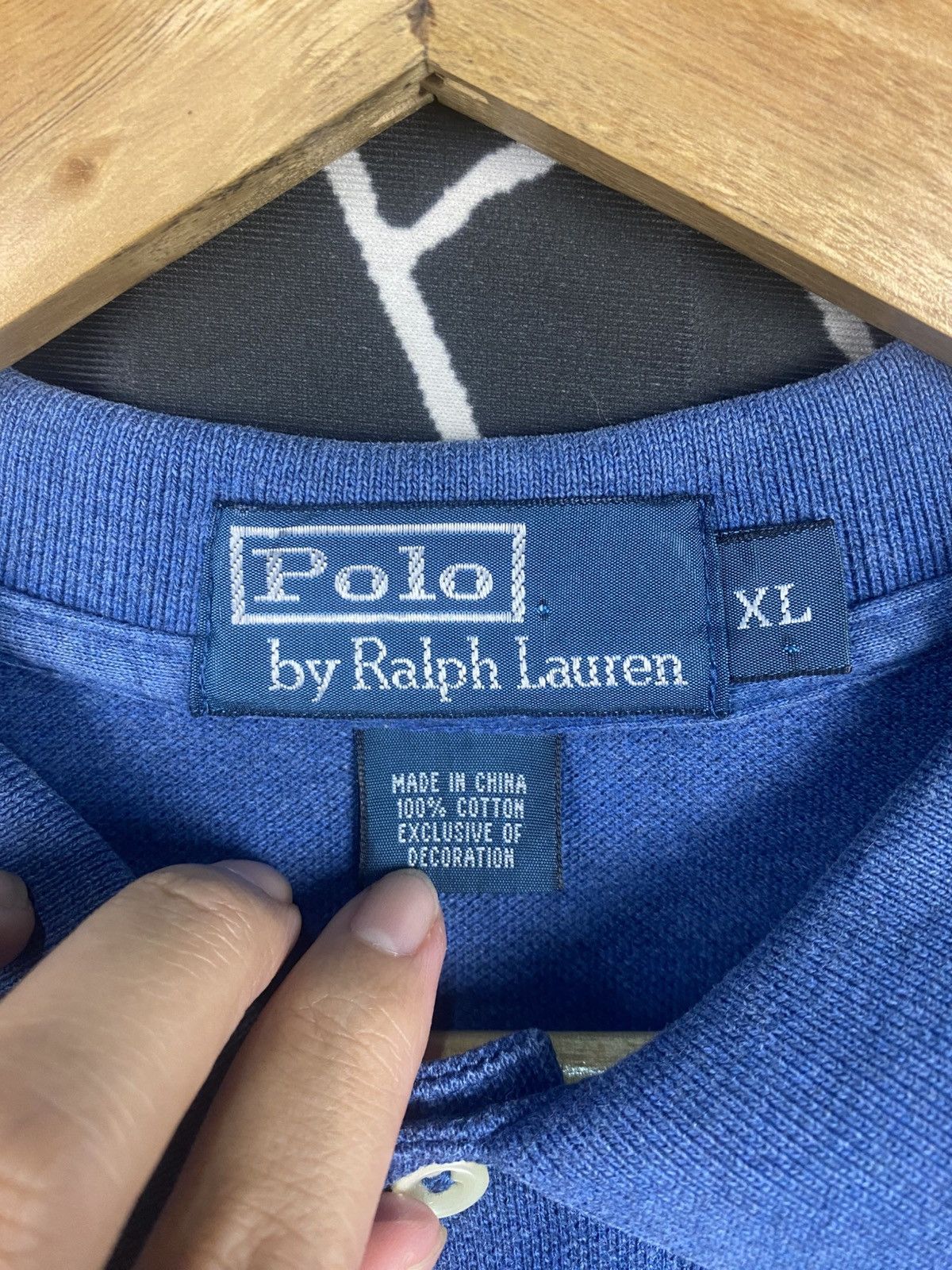 Polo Ralph Lauren Vintage Ralph lauren polo tee Size US XL / EU 56 / 4 - 3 Thumbnail