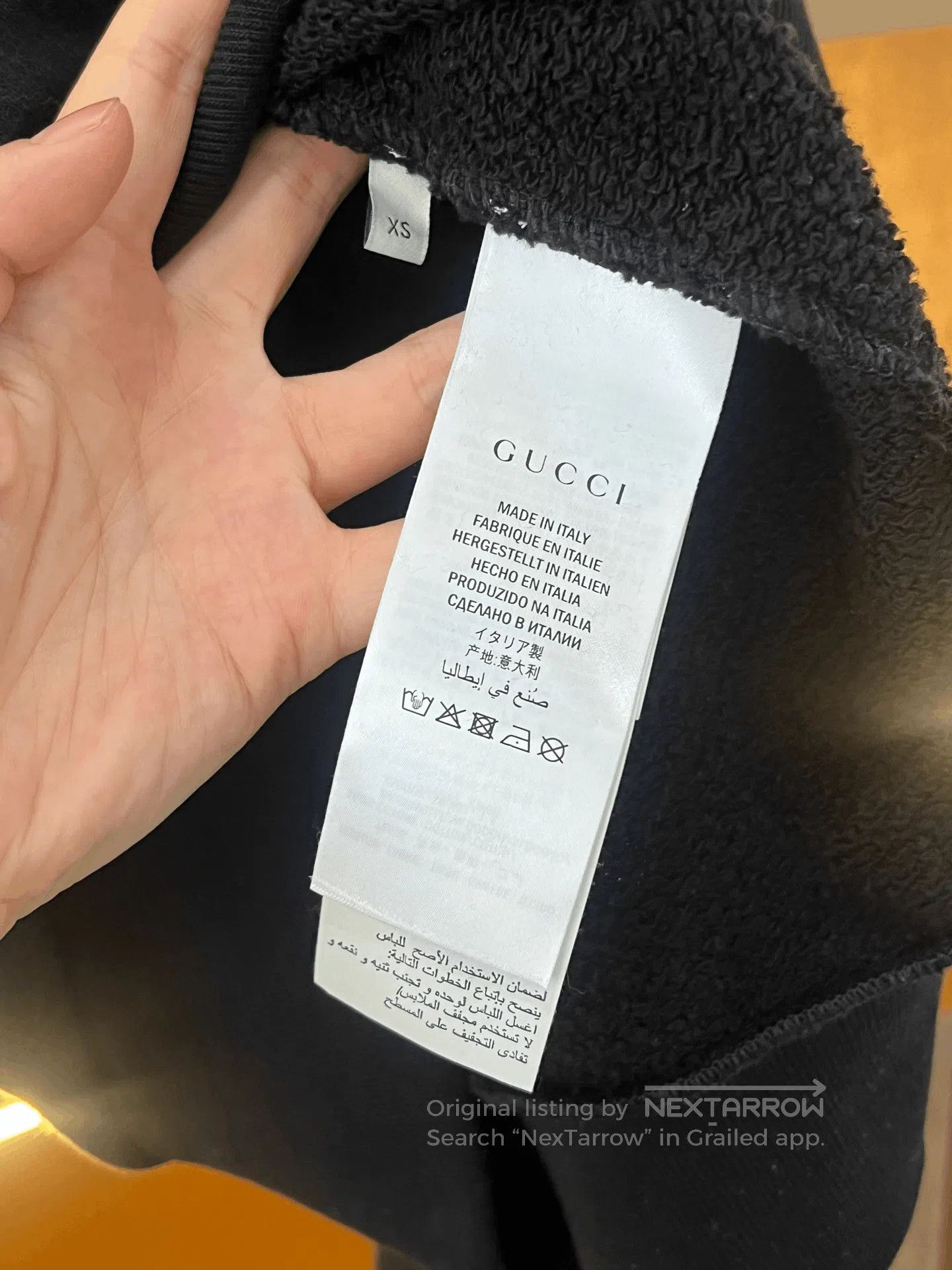 Gucci Gucci Gold Buckle Zip Hoodie. Size XS / US 0-2 / IT 36-38 - 4 Thumbnail