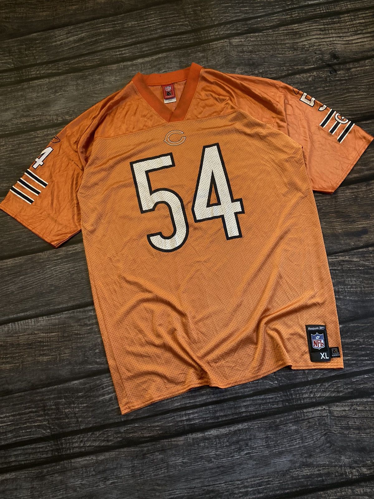 NFL × Reebok NFL REEBOK Chicago Bears URLACHER Jersey Size US XL / EU 56 / 4 - 11 Thumbnail