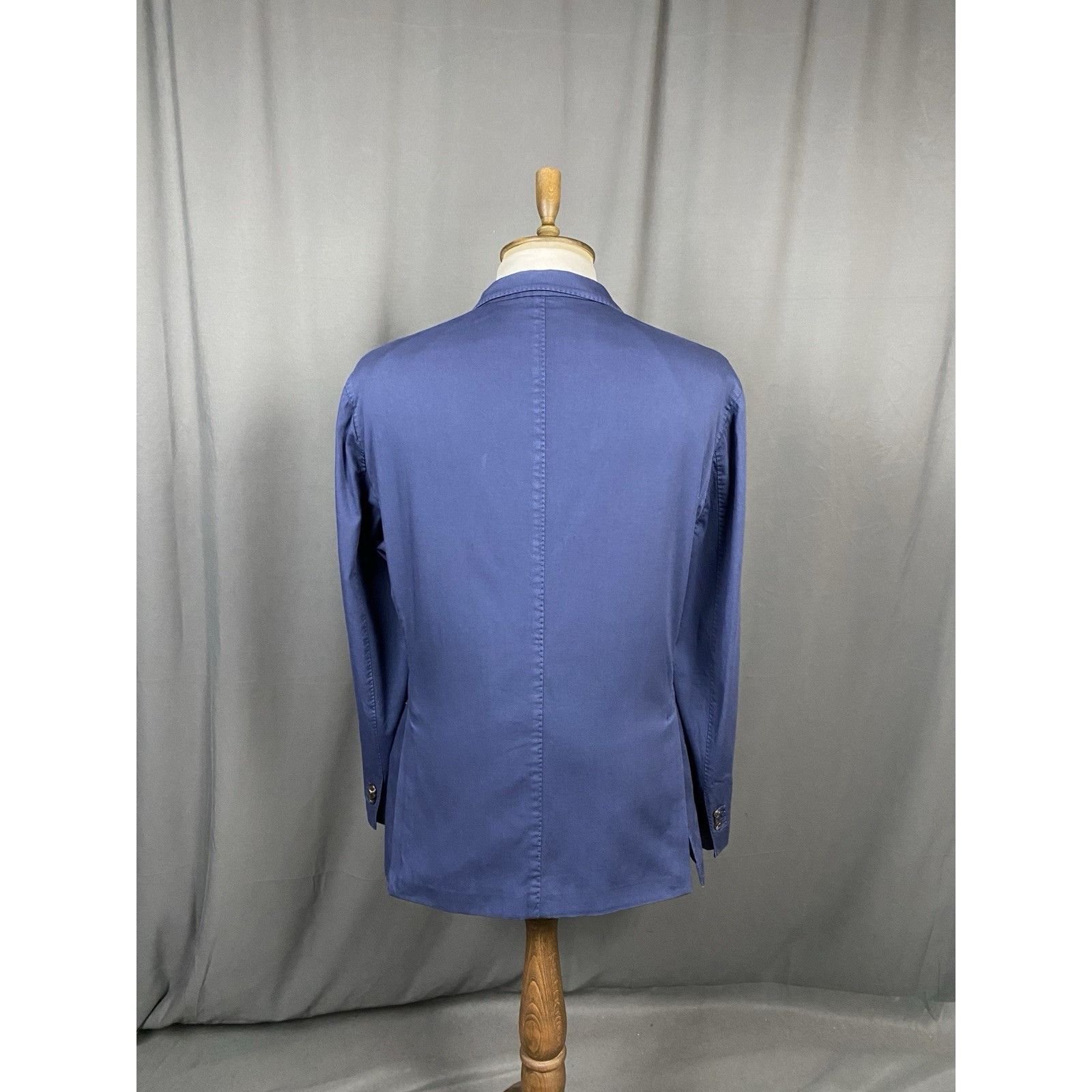 Boglioli Boglioli 50 K. Jacket Men's Blue Summer Unlined Blazer Jacke Size 50R - 7 Thumbnail