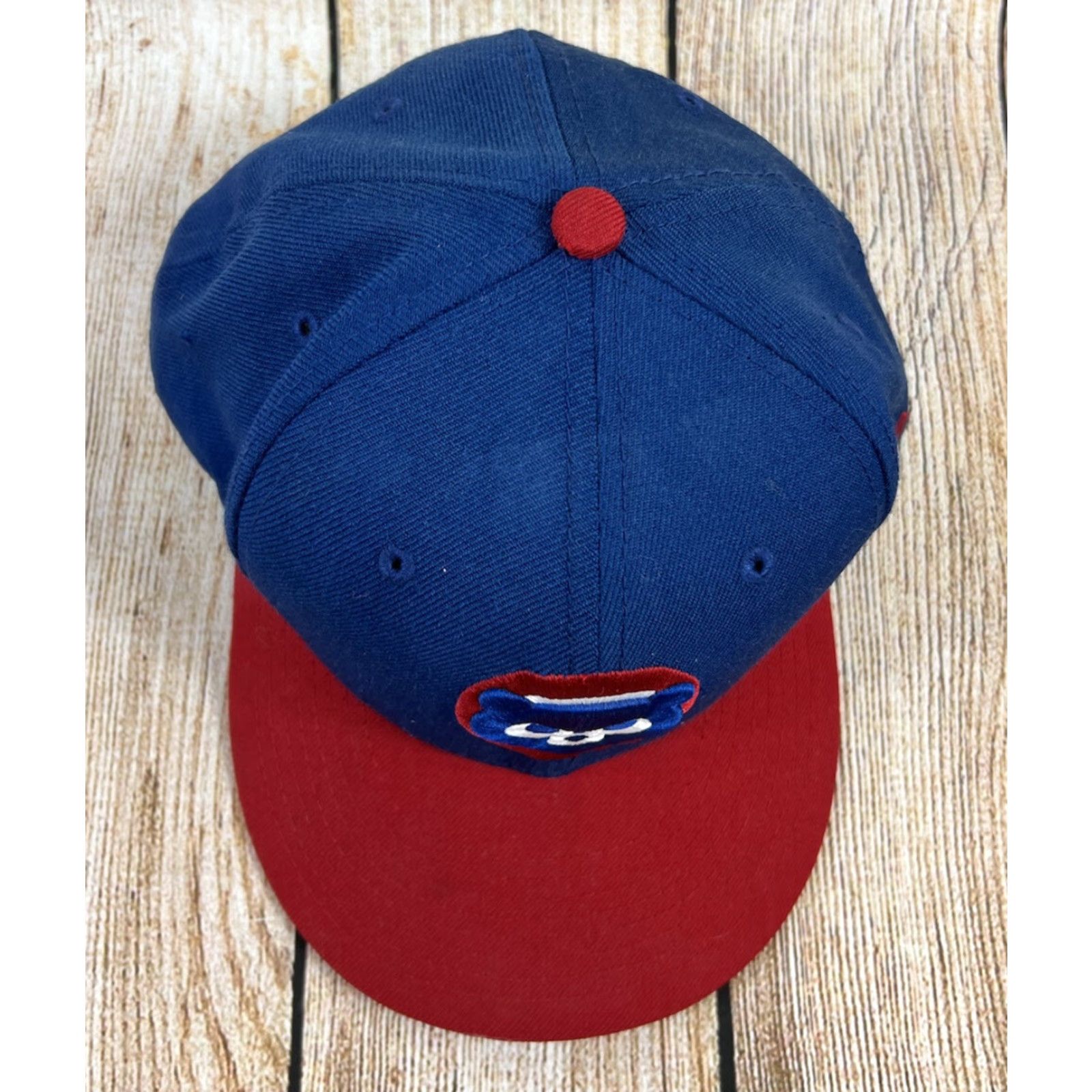 New Era New Era Chicago Cubs Cooperstown 59FIFTY Fitted Hat Cap Blue Size 7 1/2 Men Wool 100% Vintage No Guys Size ONE SIZE - 2 Thumbnail