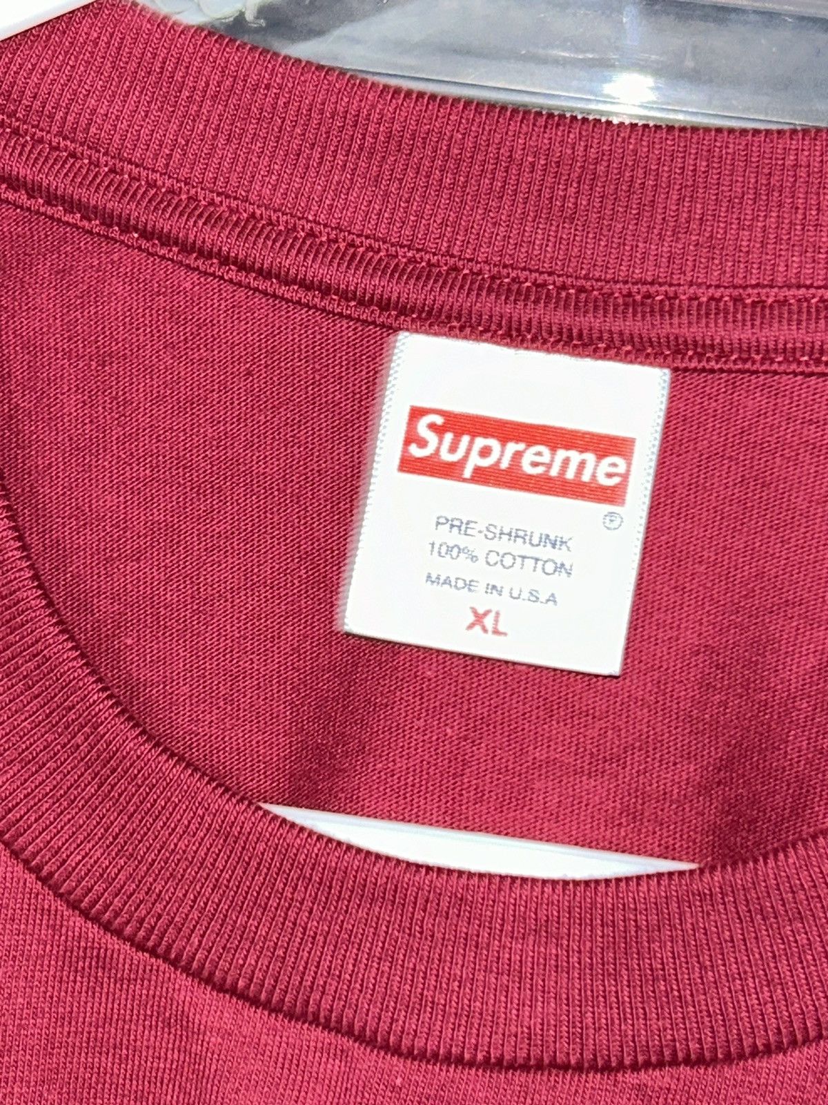 Supreme Supreme Blank Tee Shirt T/Shirt size XL NEW Size US XL / EU 56 / 4 - 3 Thumbnail